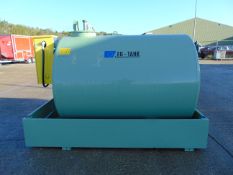 2020 Unused Emiliani Serbatoi 3172 litre bunded Static Fuel installation c/w 230 Volt Pump meter Etc