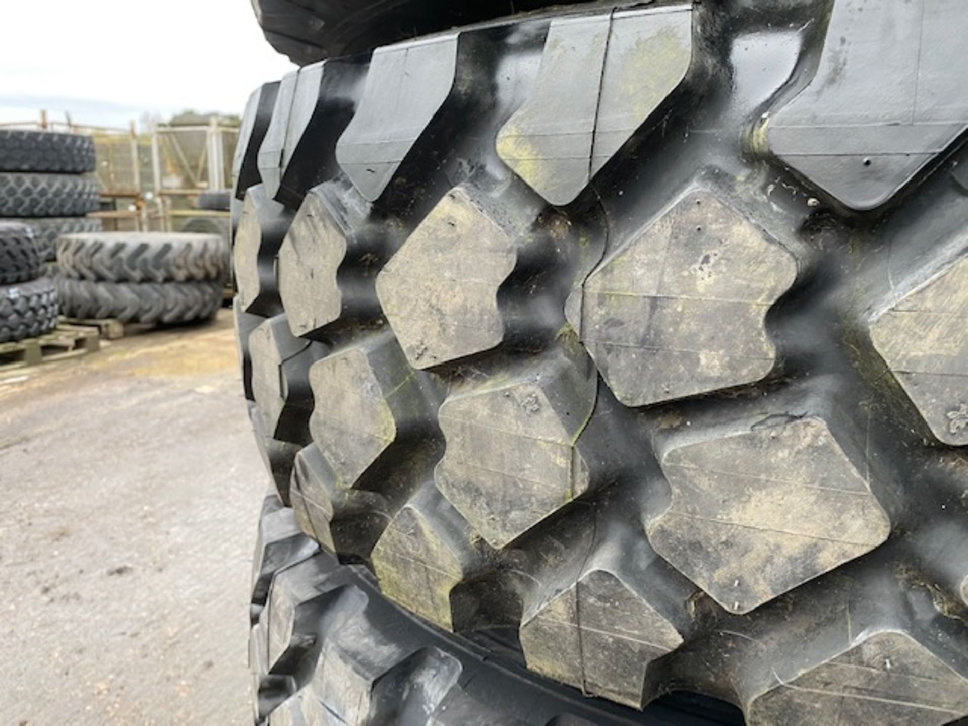 Unused Michelin XZL 365/85R20 tyres on rims - Image 6 of 9