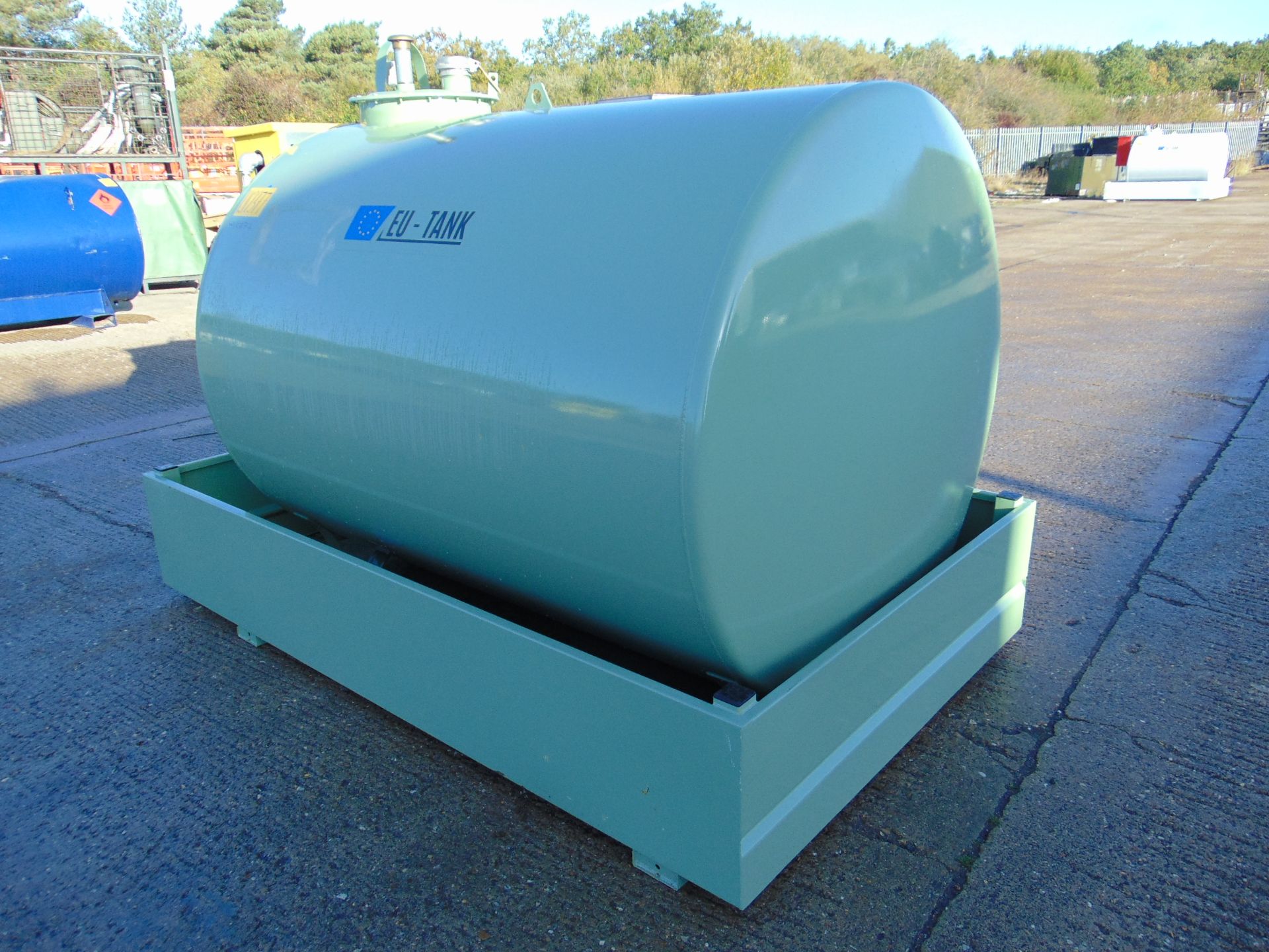 2020 Unused Emiliani Serbatoi 3172 litre bunded Static Fuel installation c/w 230 Volt Pump meter Etc - Image 5 of 14