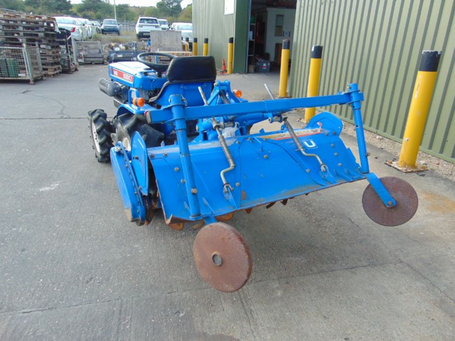 Iseki Model 145 4x4 Compact Tractor c/w Iseki RA 1200 Rotavator ONLY 606 HOURS! - Image 5 of 17