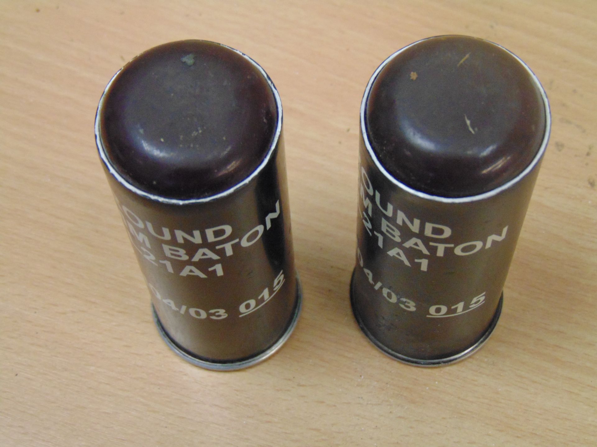 2X L21 A1 37MM BATON RDS INERT - Image 2 of 3