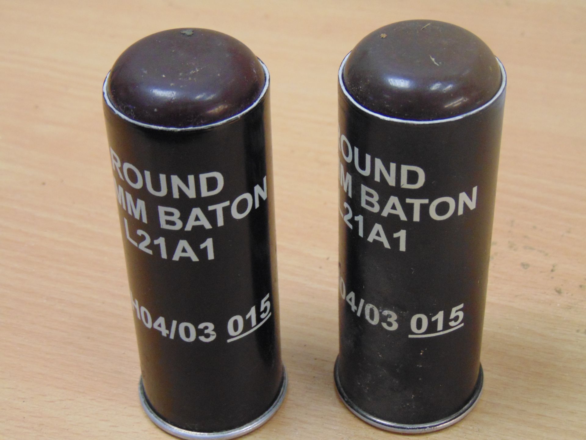 2X L21 A1 37MM BATON RDS INERT - Image 3 of 3