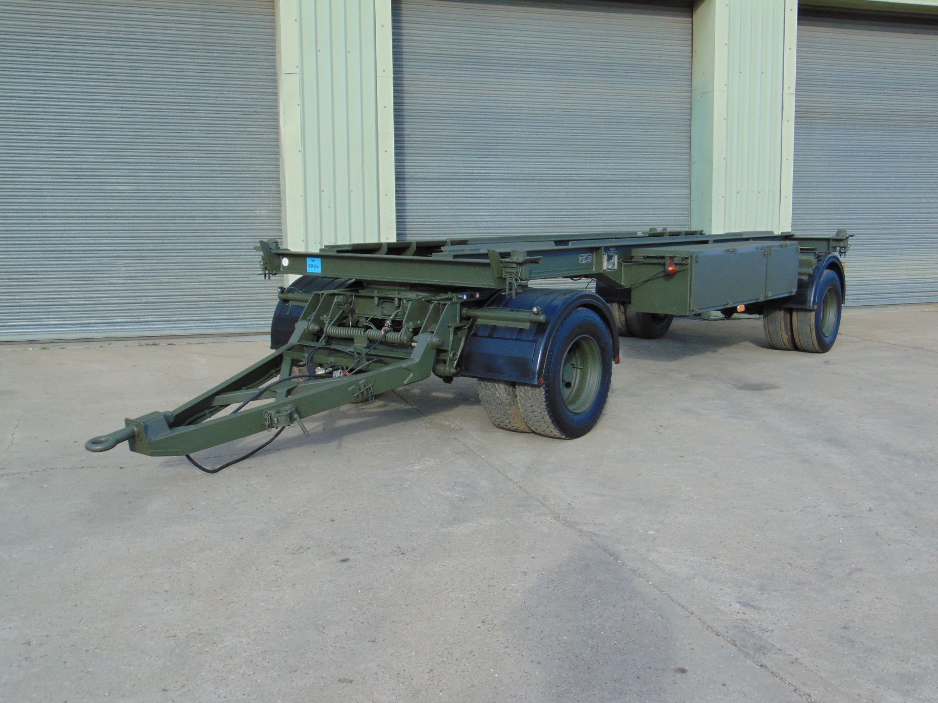 King DB20 2 axle drawbar skeletal trailer - Image 2 of 25