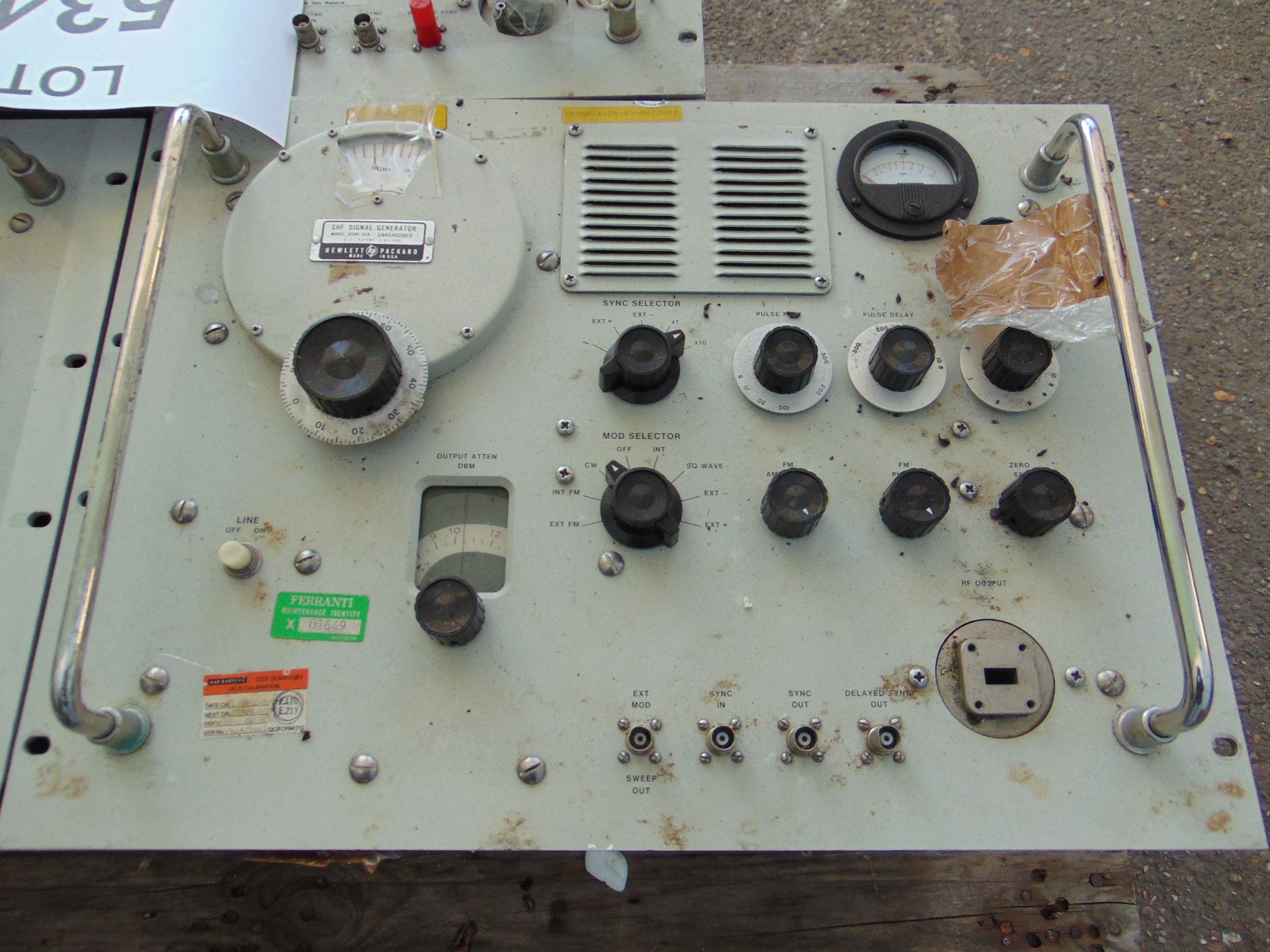 3 x SHF Model 628A Hewlett Packard Signal Generators - Image 3 of 4