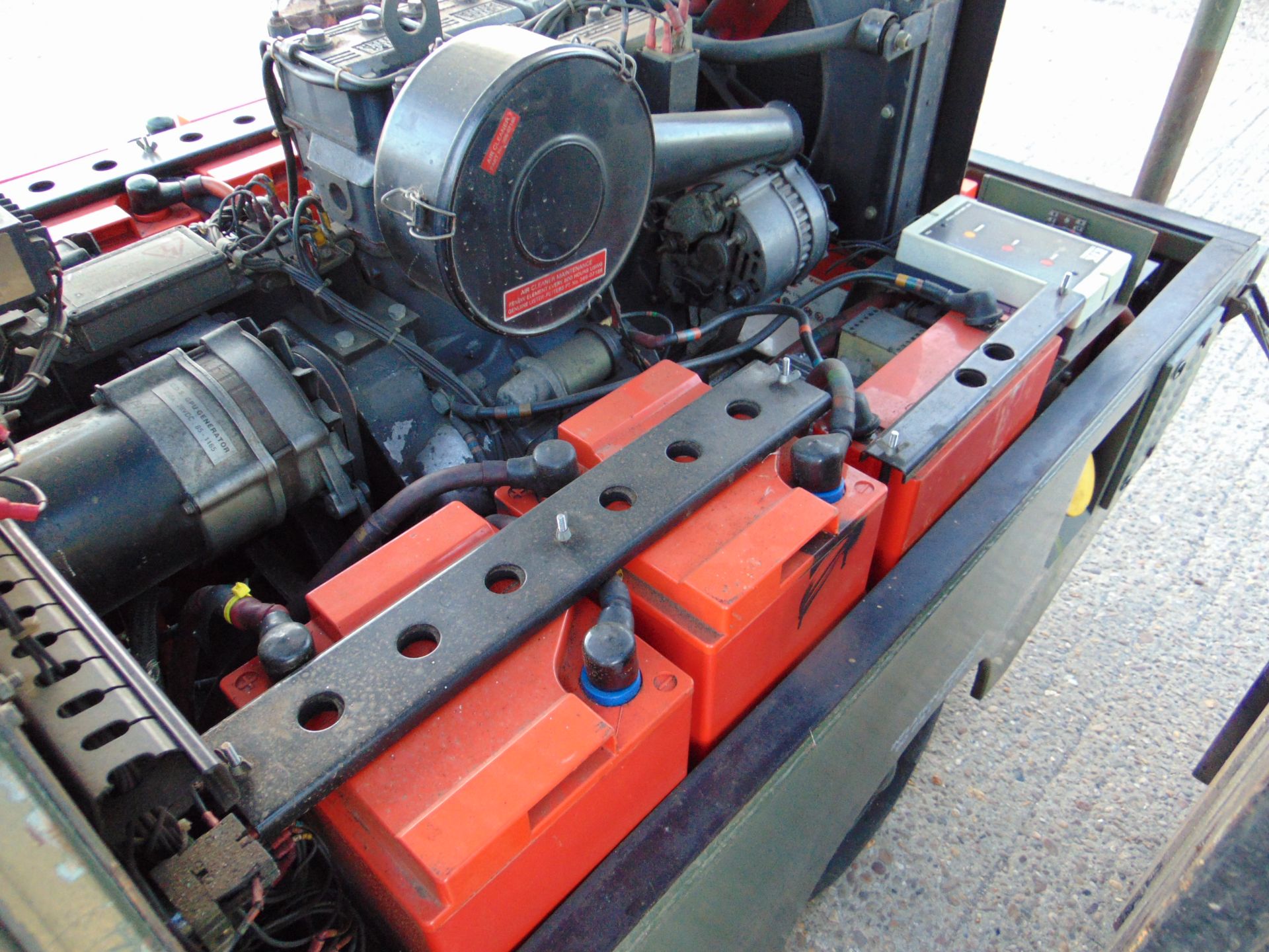 Countryman 7KW 250AMP Lister Petter Diesel GPU Generator ONLY 1,548 HOURS! - Image 12 of 14