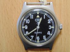 RARE CWC FAT BOY 0552 RM/ NAVY ISSUE SERVICE WATCH DATE 1985