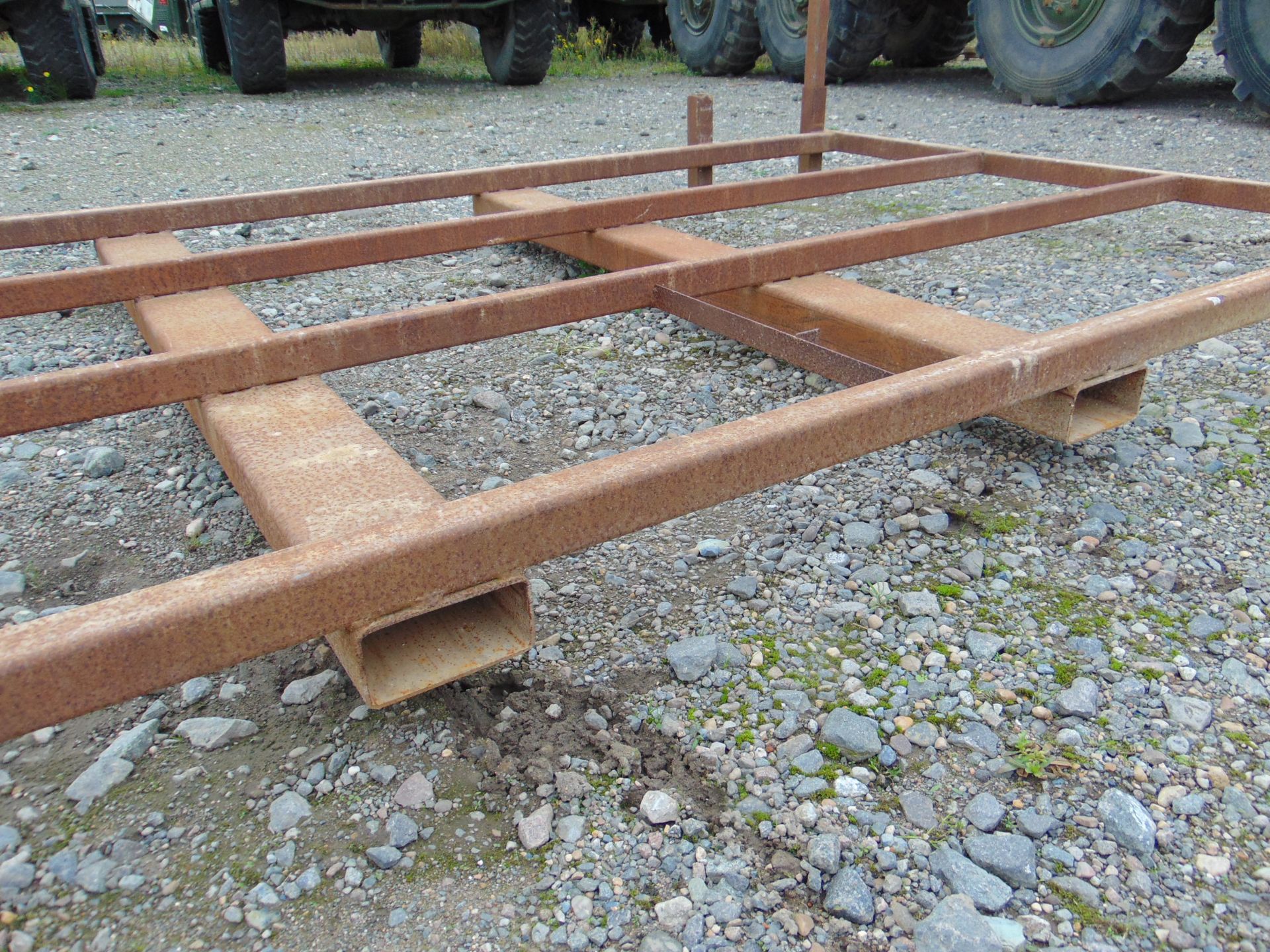 Steel Stacking Stillage with removeable corner posts and Forklift Pockets - Image 4 of 4