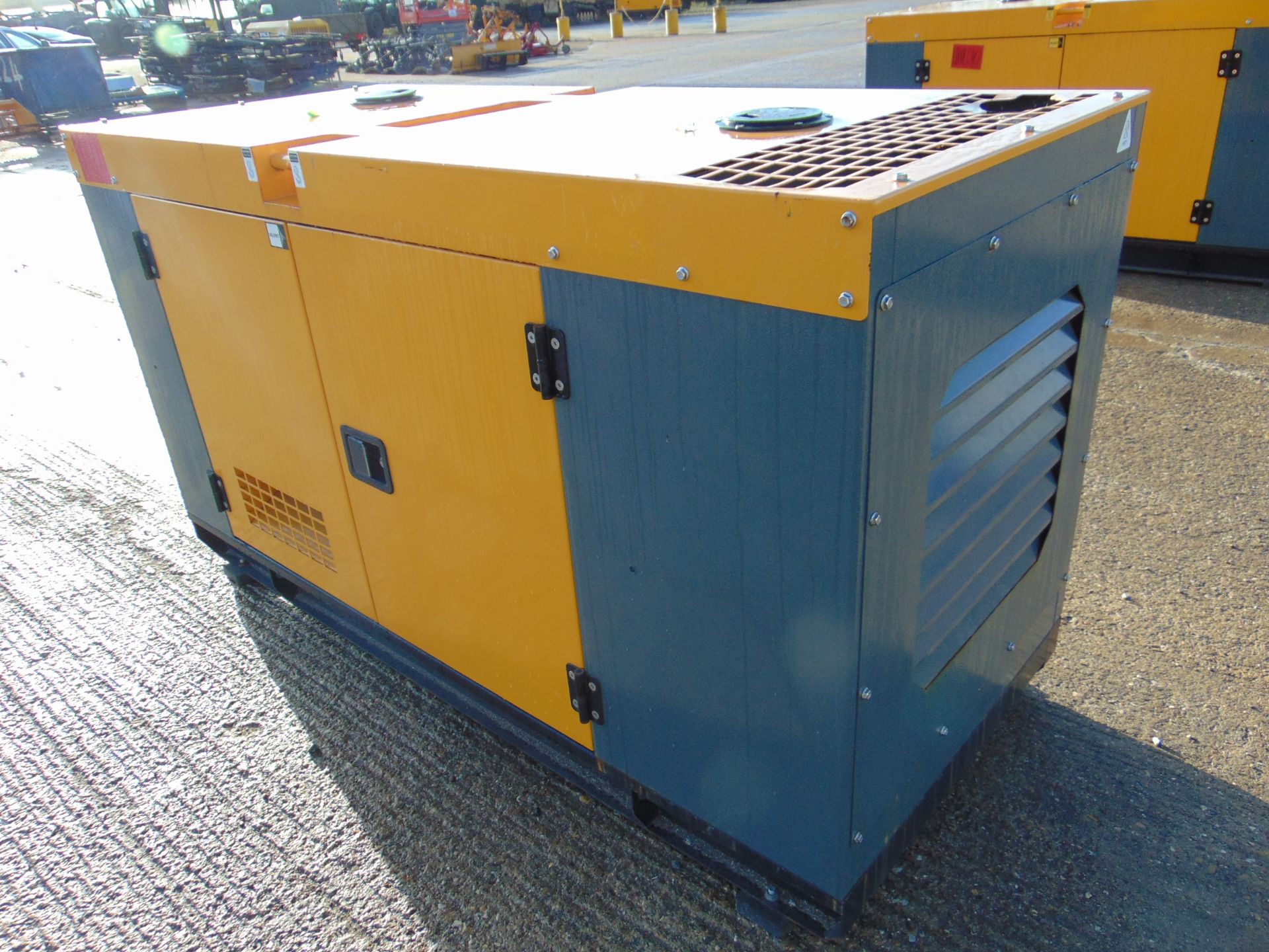 2020 UNISSUED 40 KVA 3 Phase Silent Diesel Generator Set - Image 3 of 17