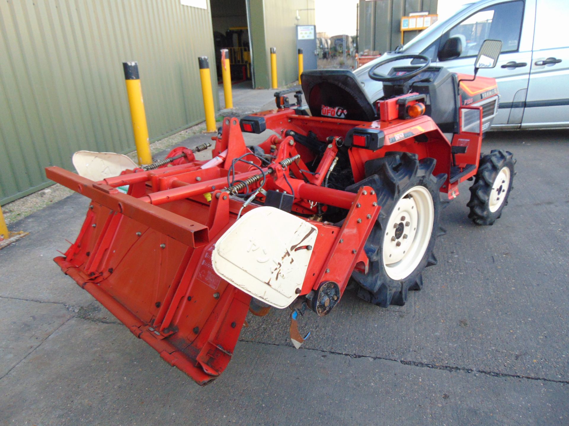 Yanmar F155 4WD Compact Tractor c/w Rotovator ONLY 601 HOURS! - Image 6 of 24