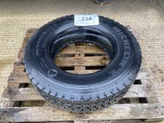 Unused Michelin 265/70R19.5 XTY2 tyre