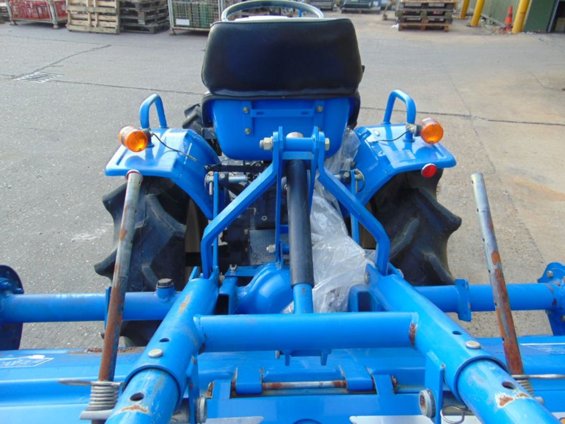 Iseki Model 145 4x4 Compact Tractor c/w Iseki RA 1200 Rotavator ONLY 606 HOURS! - Image 7 of 17