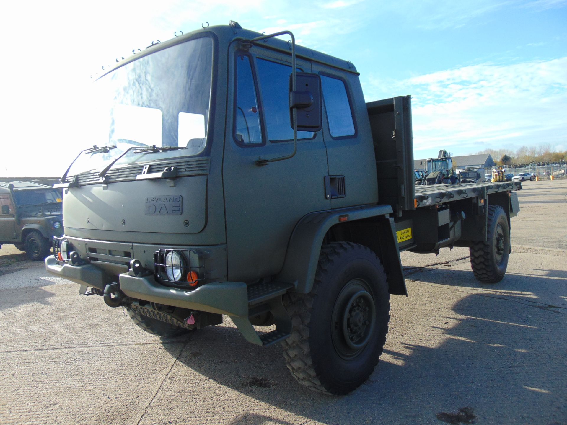 Leyland Daf 45/150 4 x 4 fitted with Hydraulic Winch ( operates Front and Rear ) - Image 3 of 26