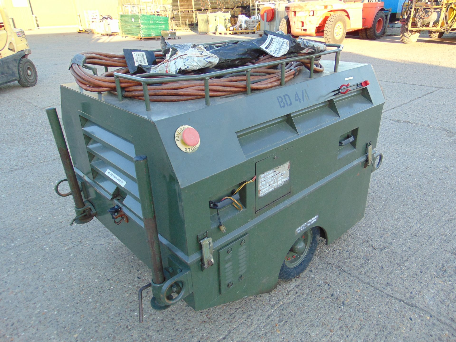 Countryman 7KW 250AMP Lister Petter Diesel GPU Generator ONLY 1,548 HOURS! - Image 4 of 14