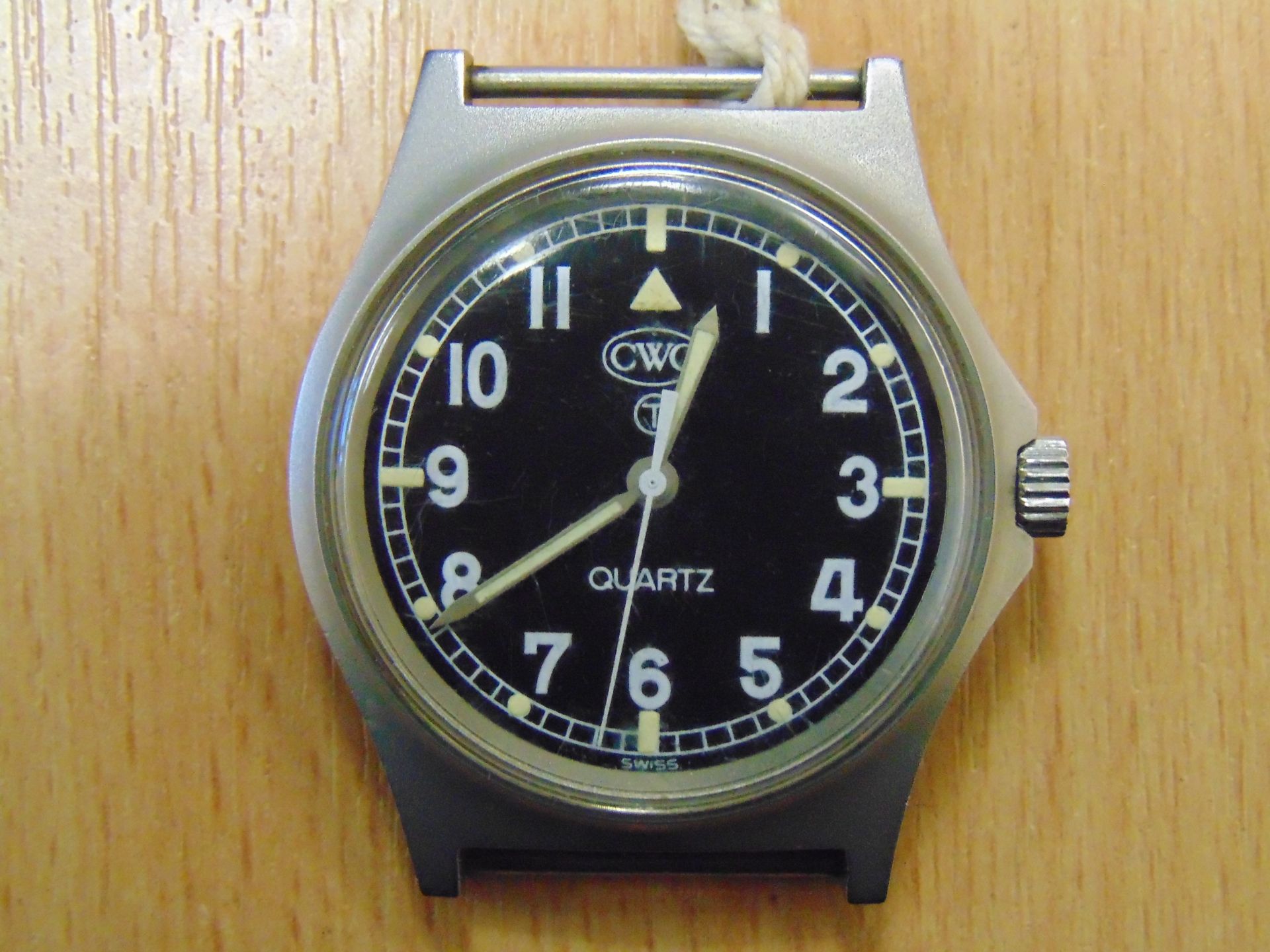 RARE CWC FAT BOY 0552 RM/ NAVY ISSUE SERVICE WATCH DATE 1985 - Image 2 of 4