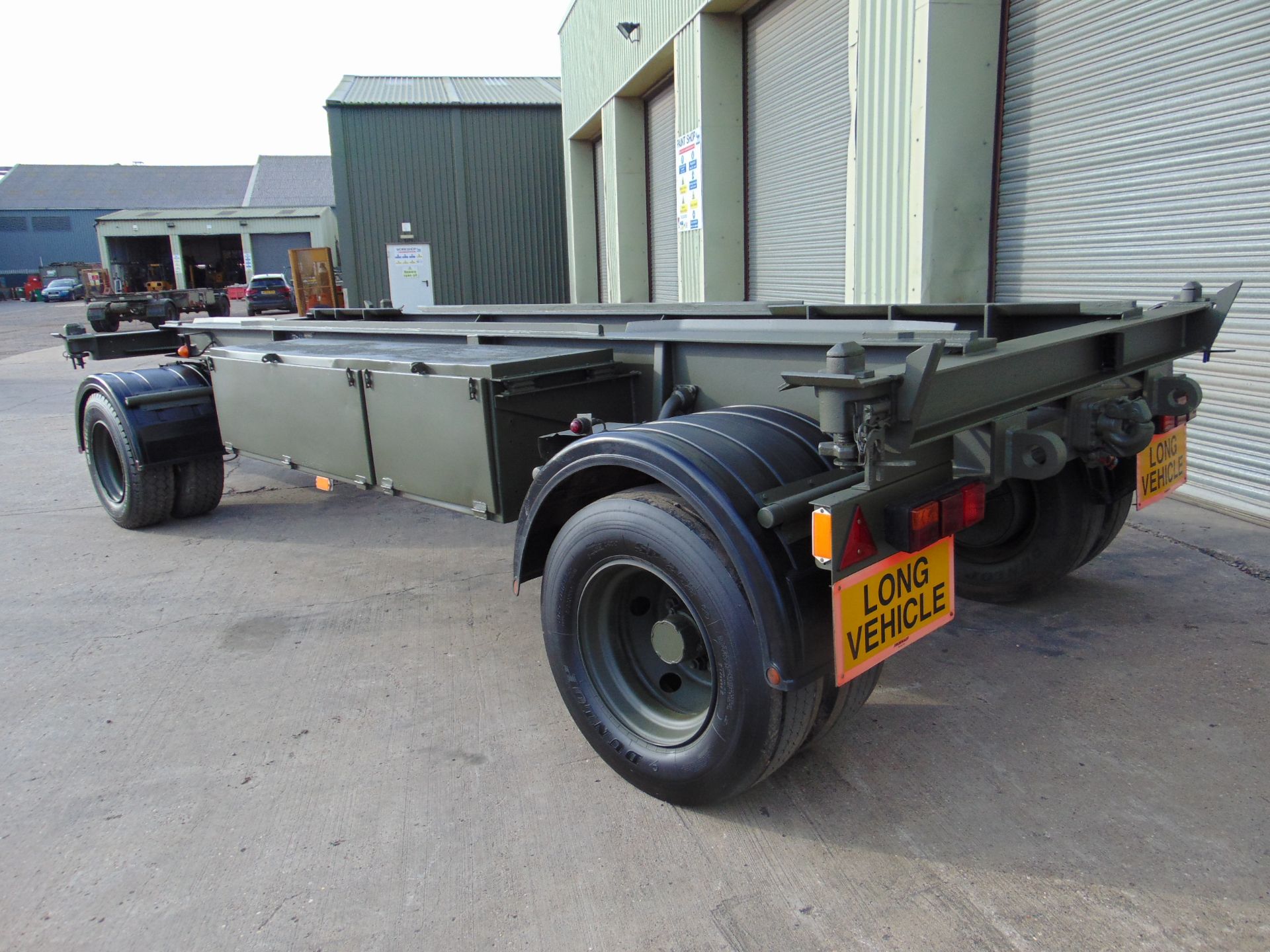 King DB20 2 axle drawbar skeletal trailer - Image 6 of 25