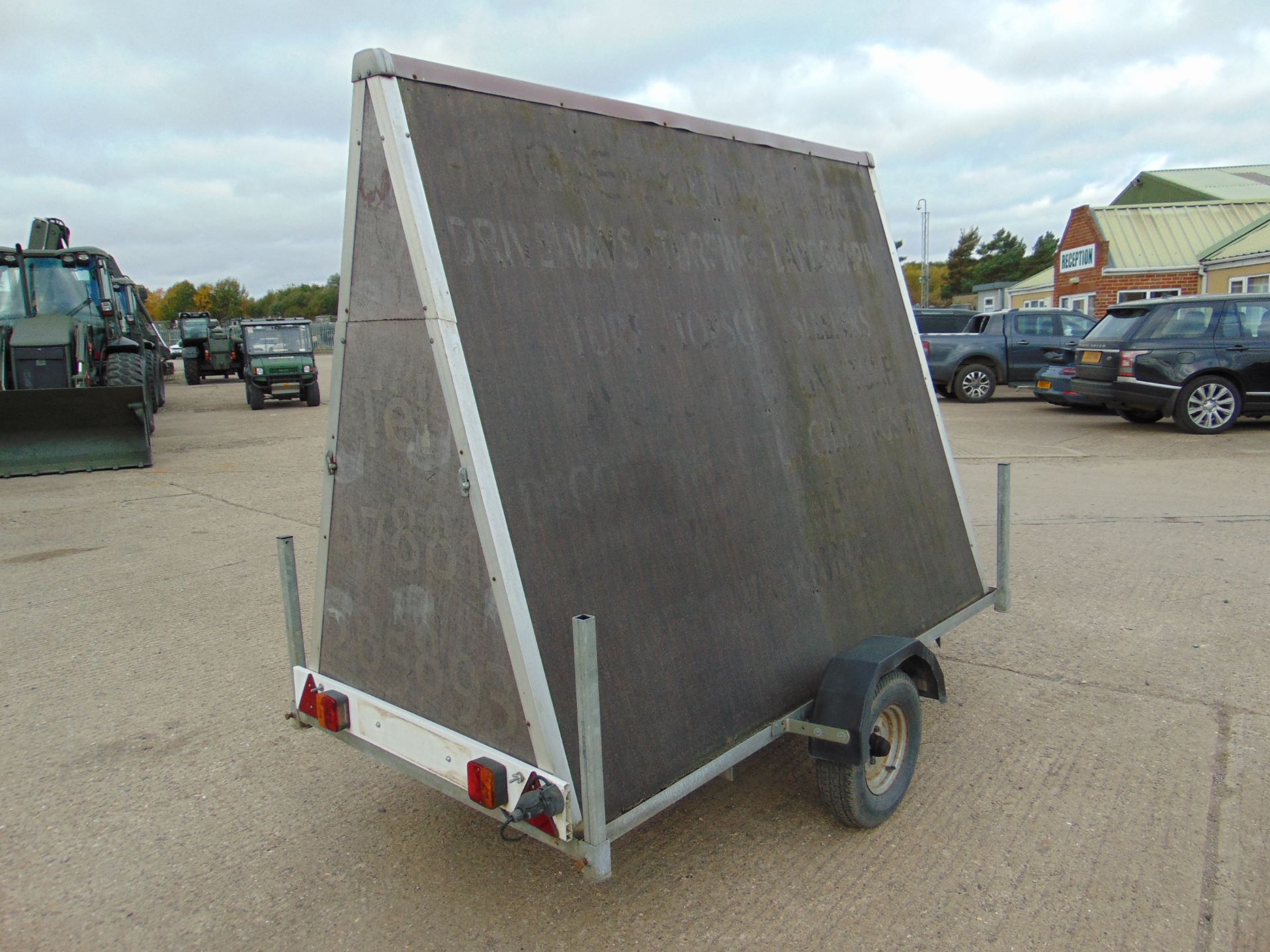 Single Axle Advertising Promotional Trailer 8ft x 6ft - Image 6 of 12