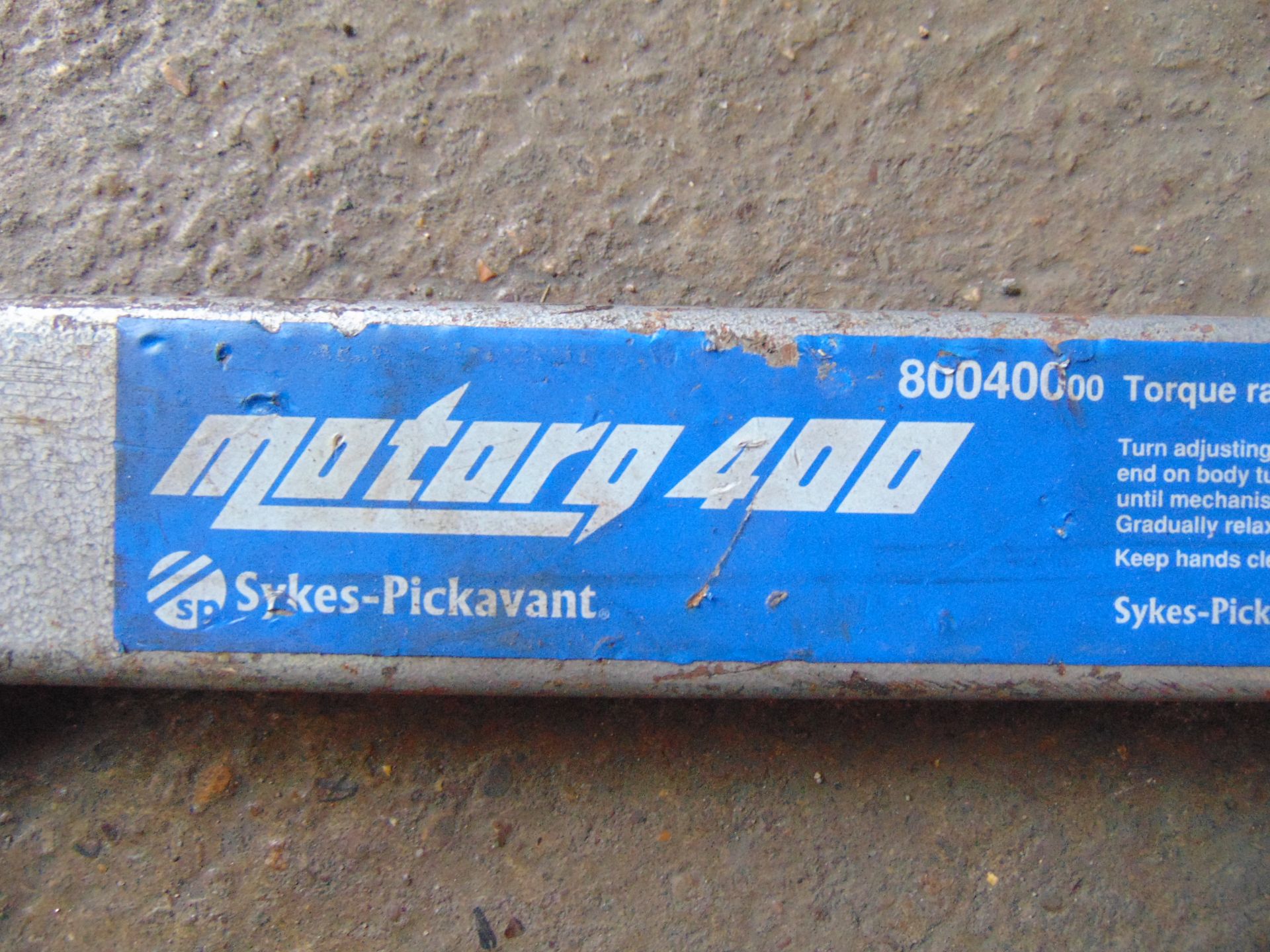 Sykes Pickavant Motorq 400 Professional 3/4in dr Torque Wrench - Image 4 of 5