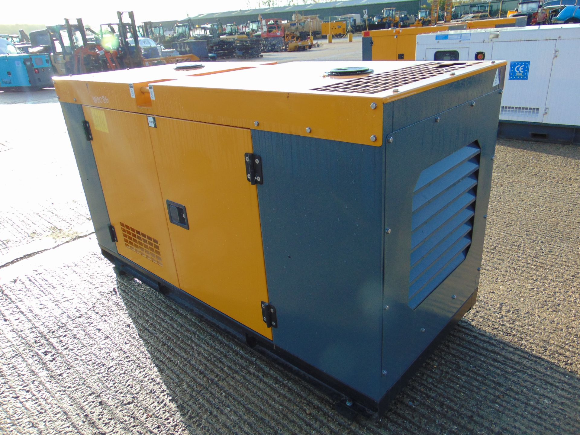 2020 UNISSUED 60 KVA 3 Phase Silent Diesel Generator Set - Image 3 of 17