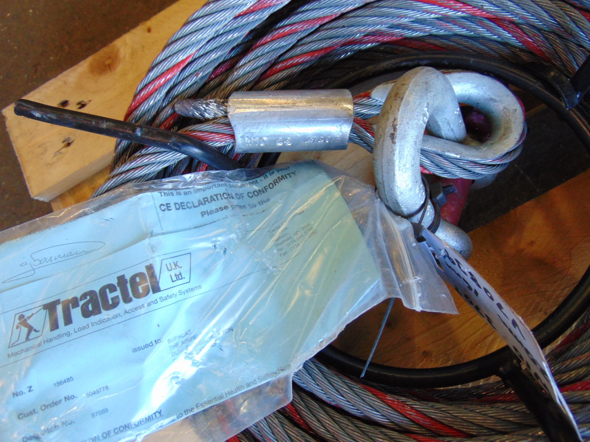 Tractel TU32 tirfor winch, with winch rope - Image 7 of 7