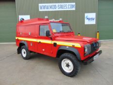1 OWNER Land Rover Defender 110 TD5 Saxon Firefighting Vehicle ONLY 34,600 MILES!