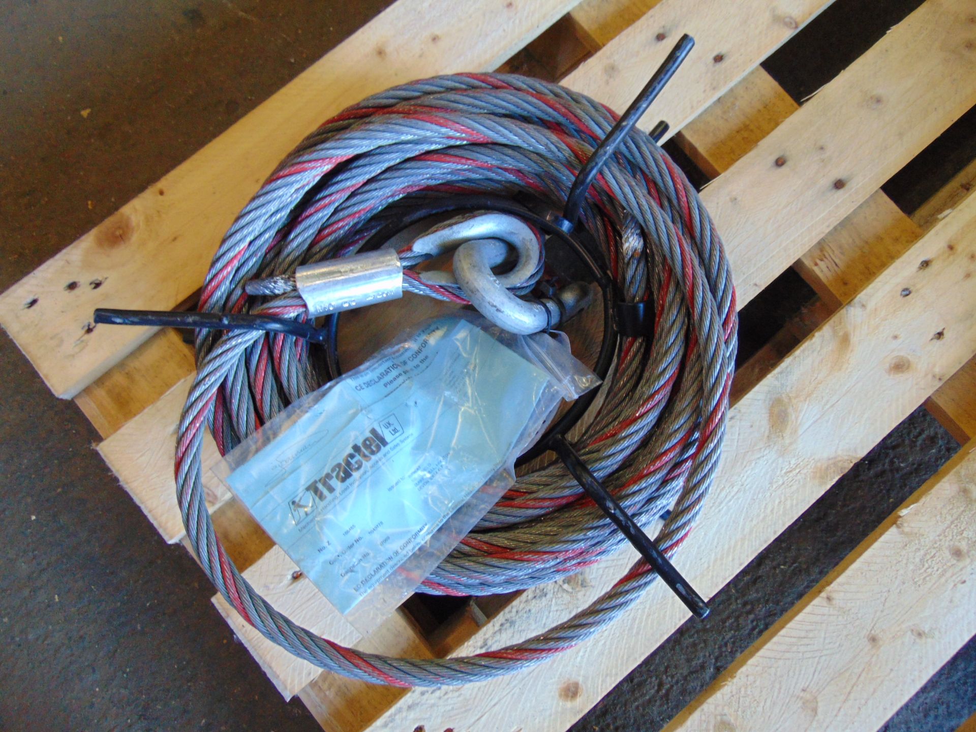 Tractel TU32 tirfor winch, with winch rope - Image 6 of 7