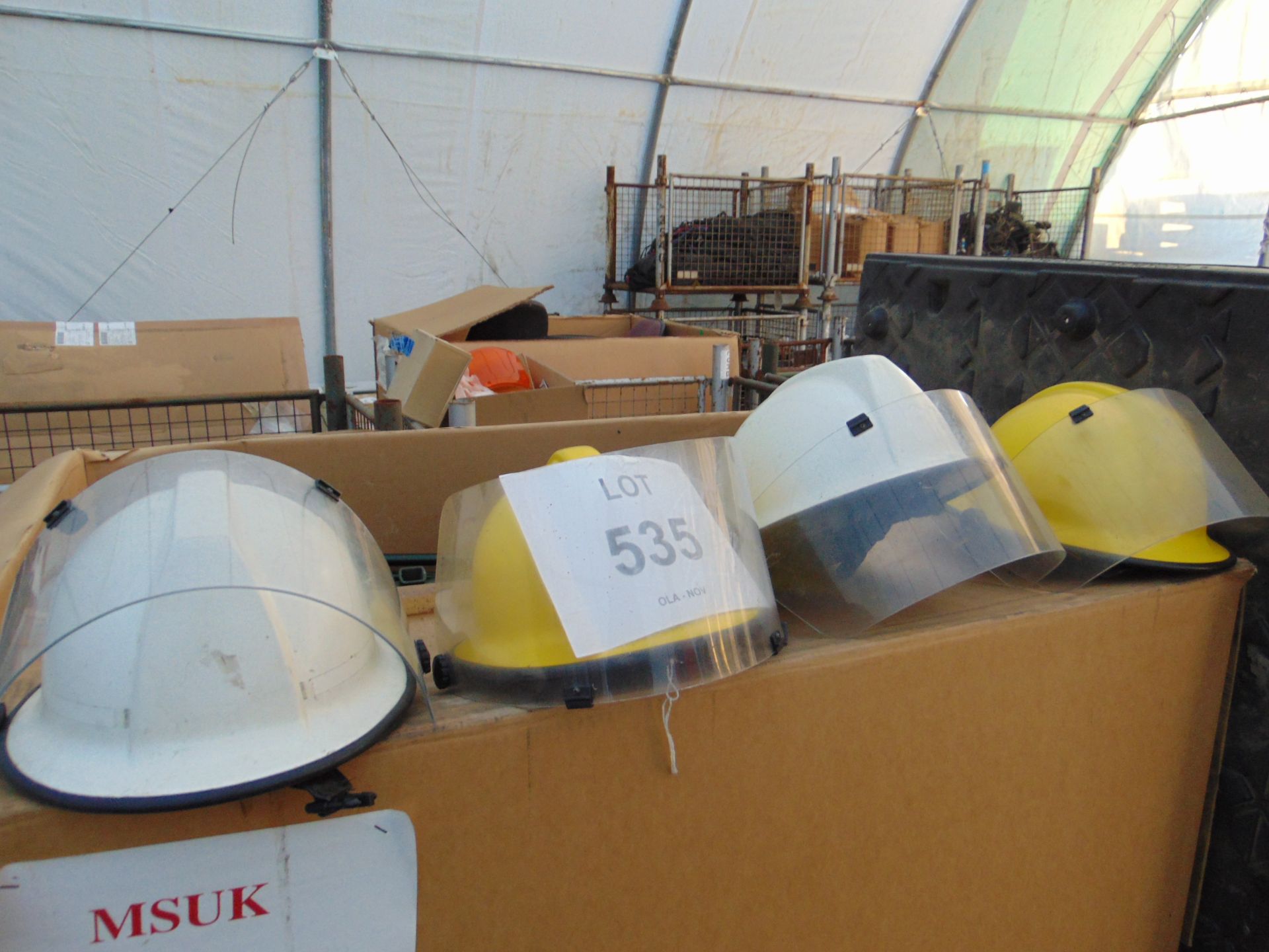 4 x Genuine Firemans Helmets as shown