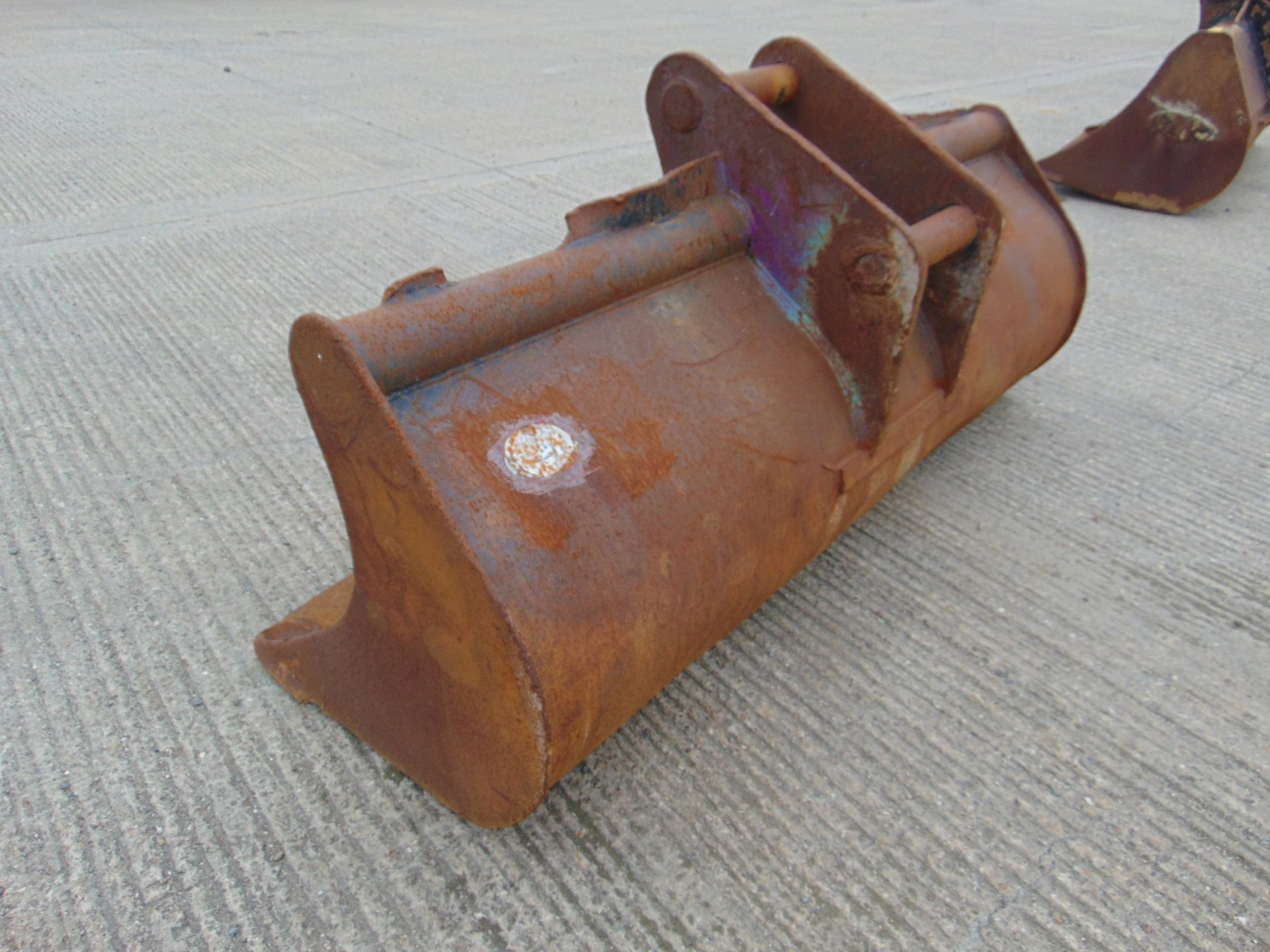 7ft Excavator Ditching Grading Bucket 80mm Pin - Image 4 of 5