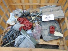 1 x Box Vehicle Spares inc Doc Case, Tools, Jockey wheel clamps etc unissued