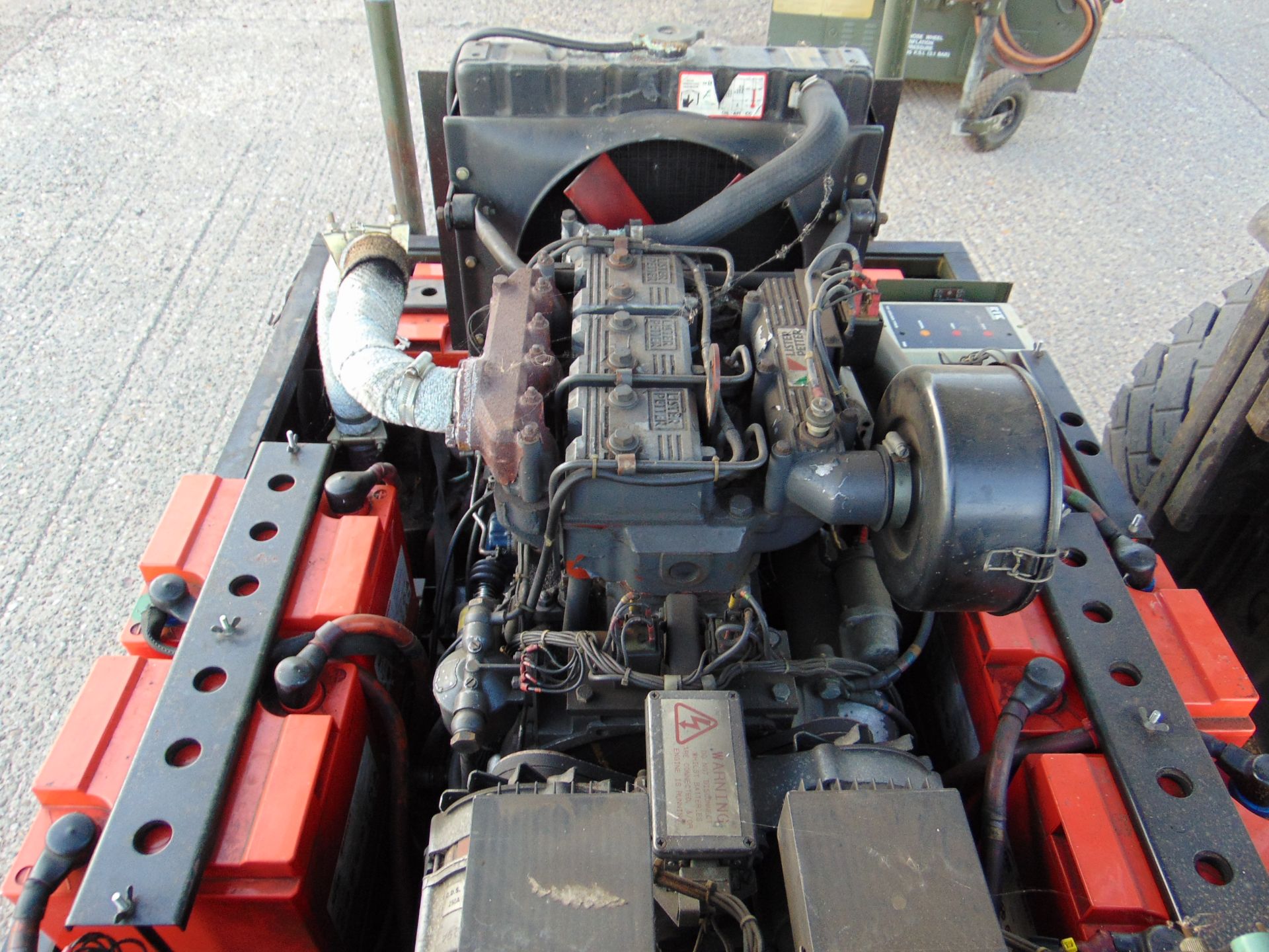 Countryman 7KW 250AMP Lister Petter Diesel GPU Generator ONLY 1,548 HOURS! - Image 9 of 14