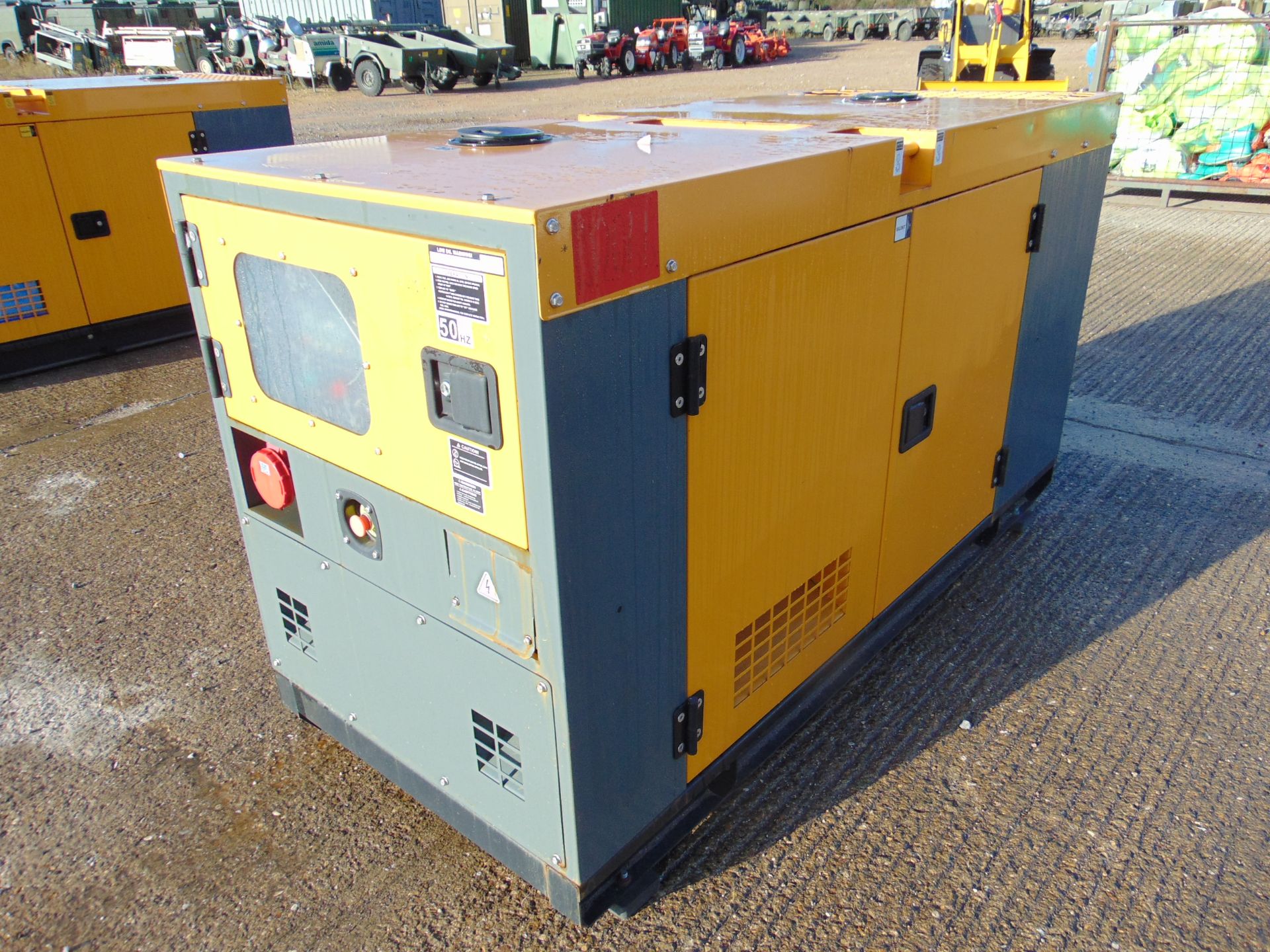 2020 UNISSUED 40 KVA 3 Phase Silent Diesel Generator Set - Image 5 of 17