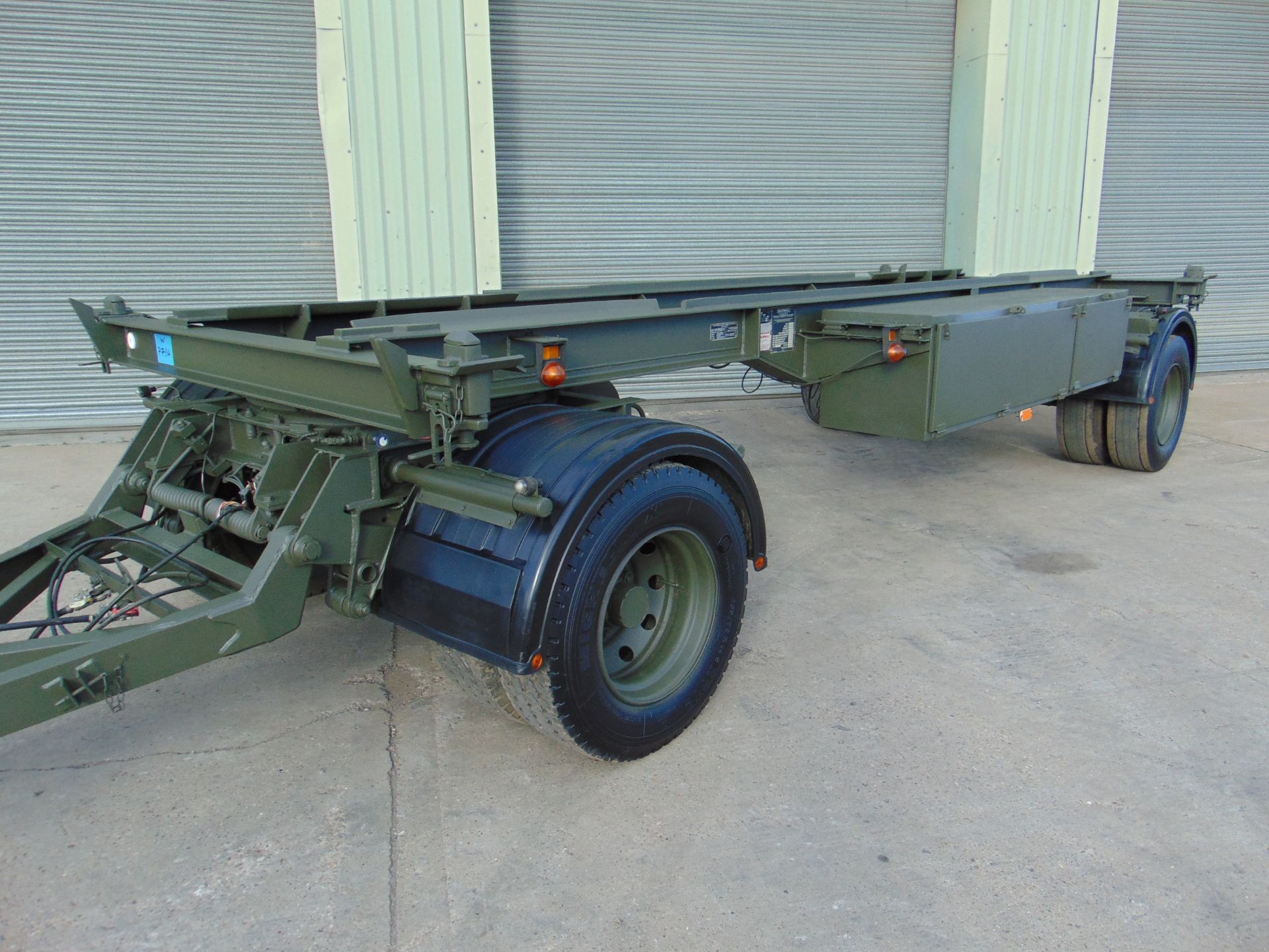 King DB20 2 axle drawbar skeletal trailer - Image 4 of 25