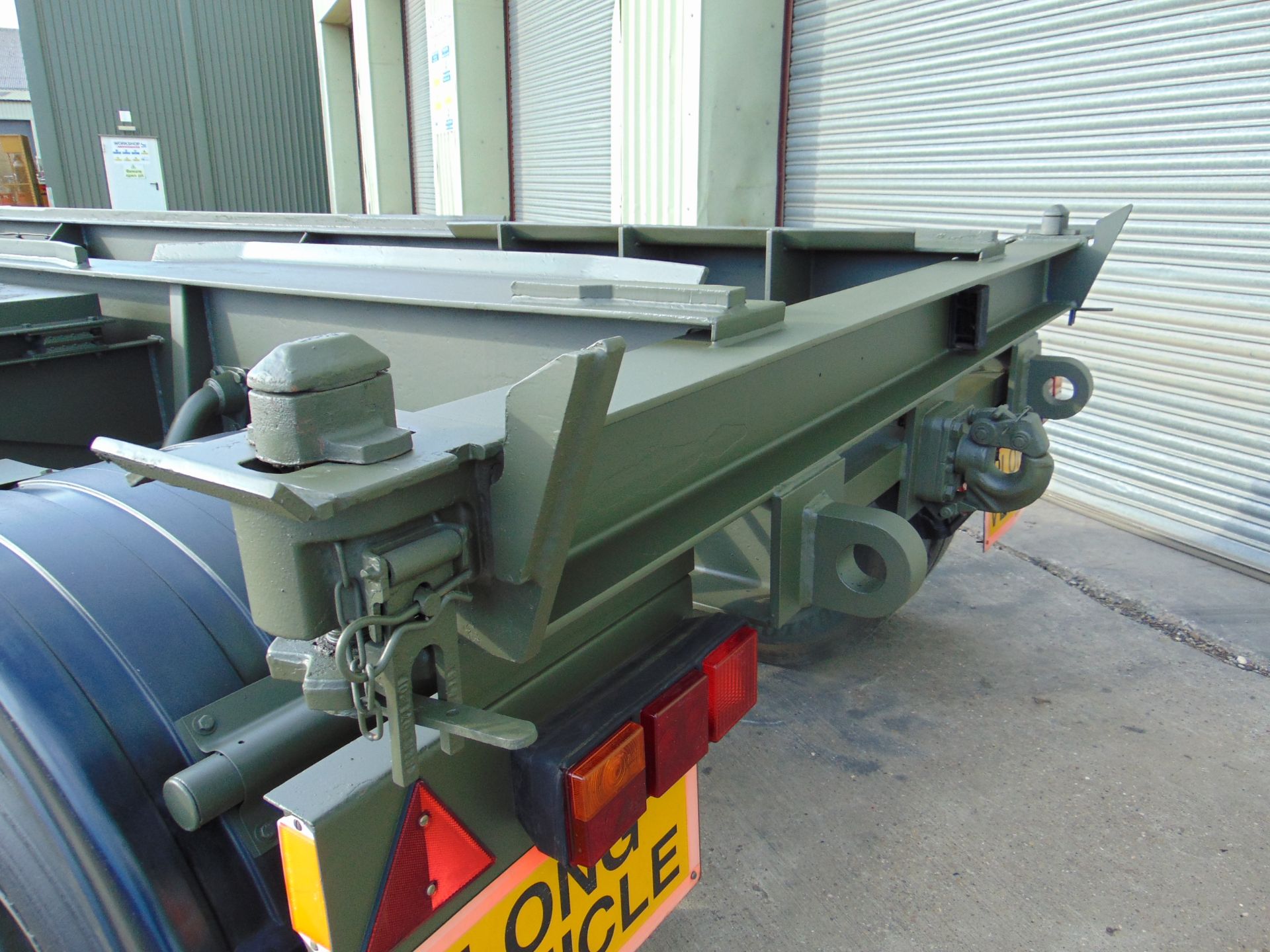 King DB20 2 axle drawbar skeletal trailer - Image 8 of 25