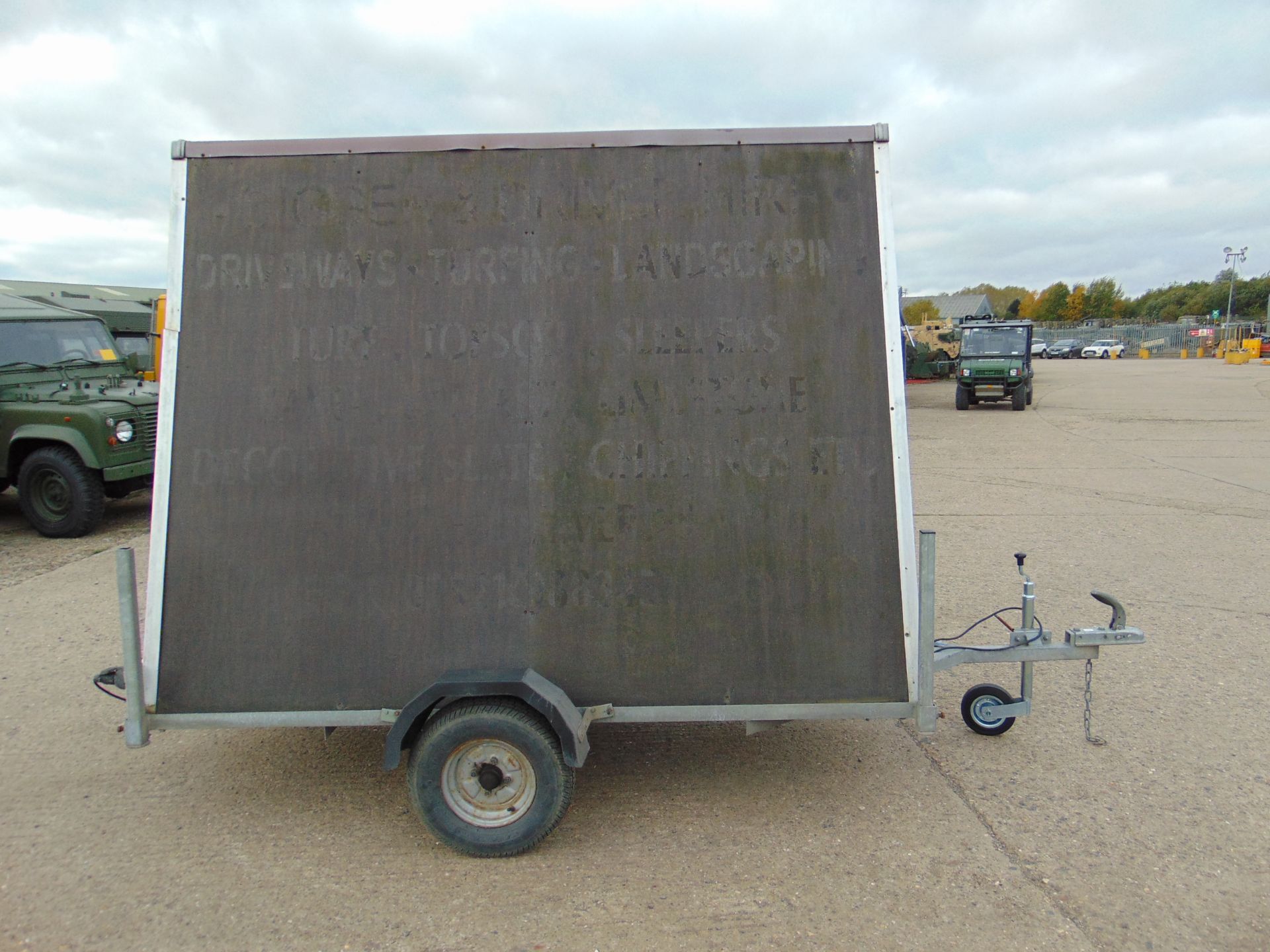 Single Axle Advertising Promotional Trailer 8ft x 6ft - Image 4 of 12