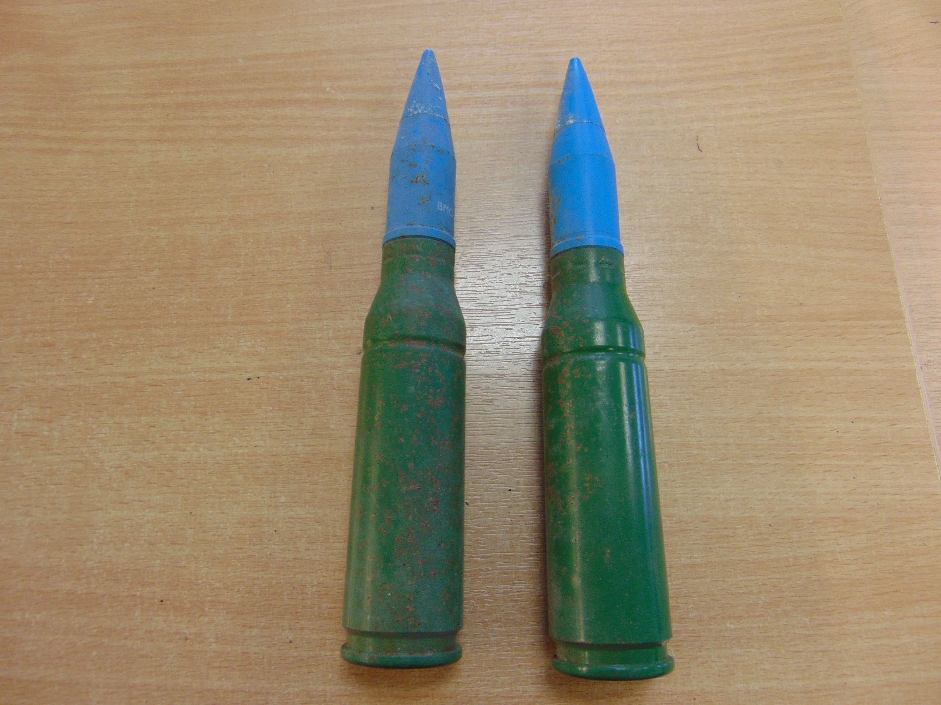 2X 30MM DRILL ROUNDS DATED 1987