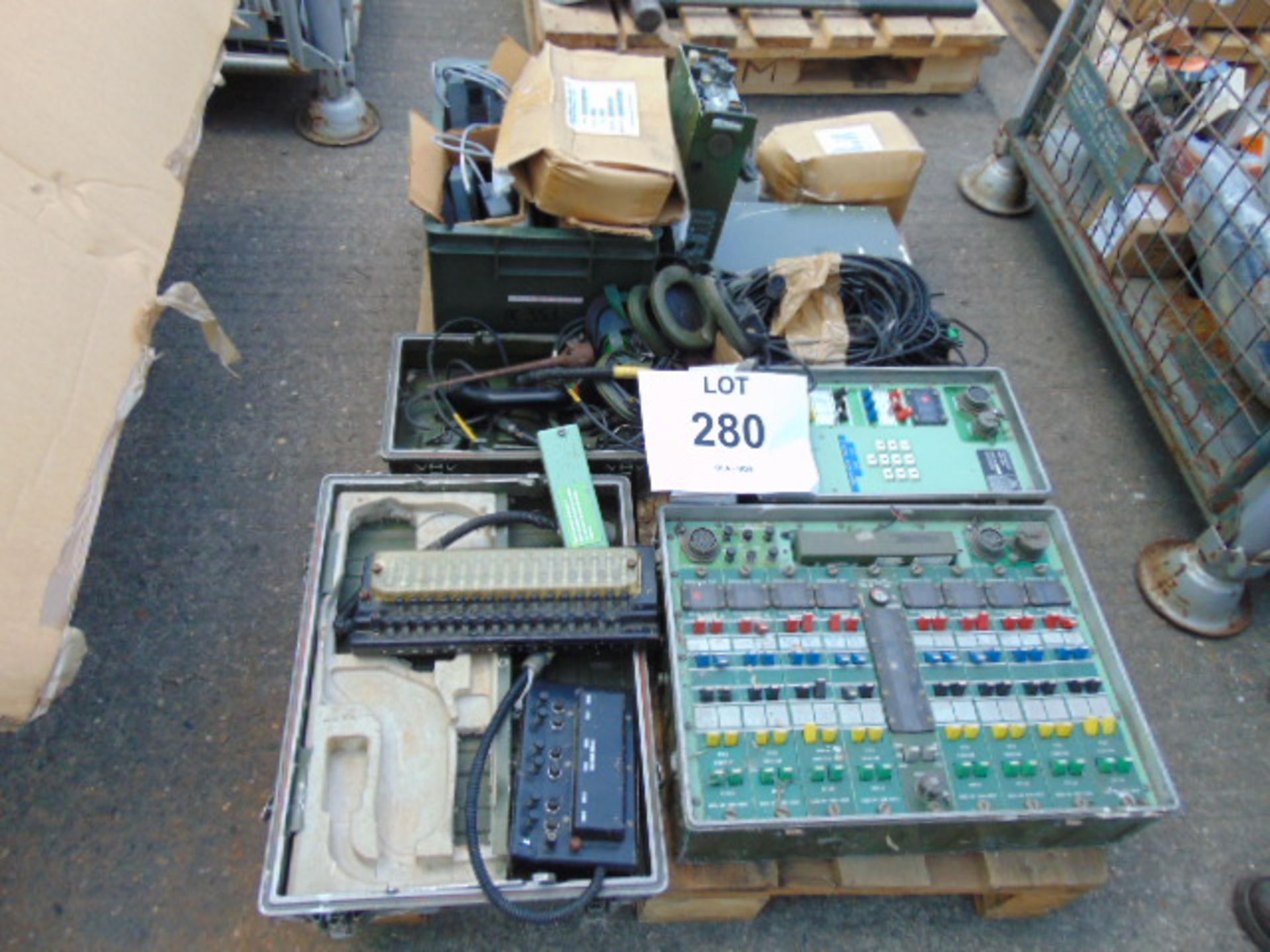 Radio Equip Inc Telephone Exchange, Training Units, Headsets etc