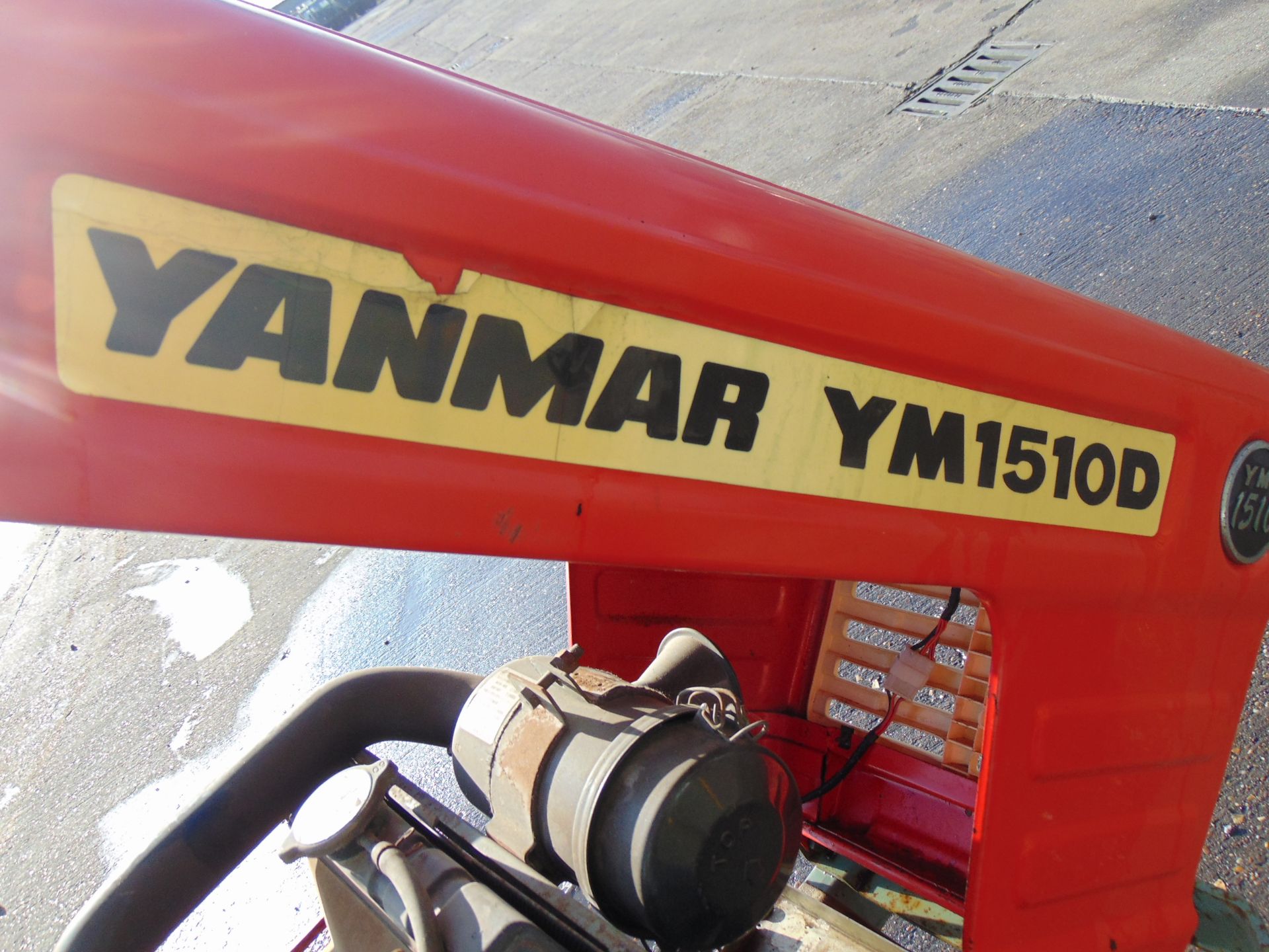 Yanmar YM1510D 4WD Compact Tractor c/w Rotovator ONLY 353 HOURS! - Image 17 of 23