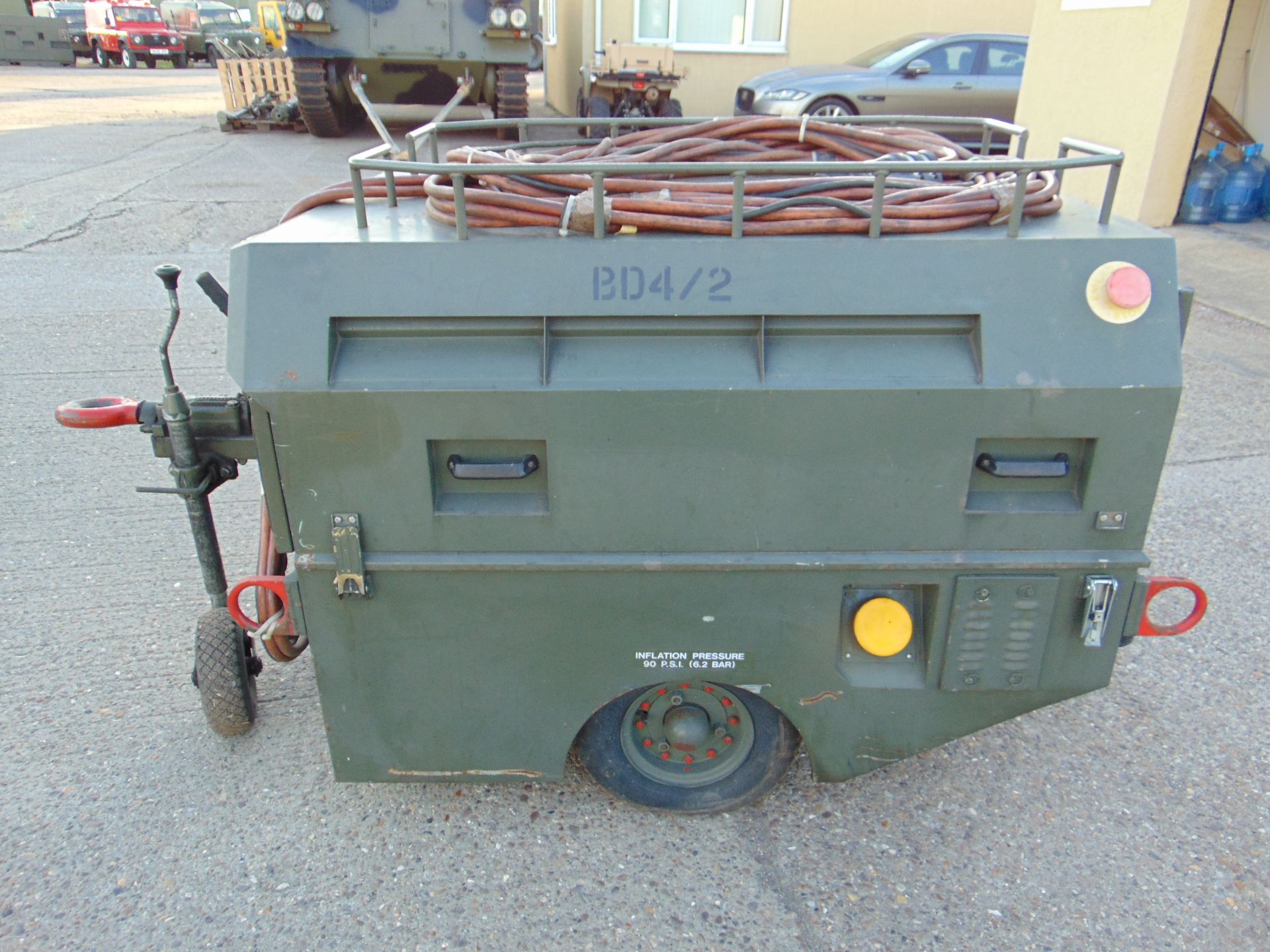 Countryman 7KW 250AMP Lister Petter Diesel GPU Generator ONLY 444 HOURS! - Image 7 of 17