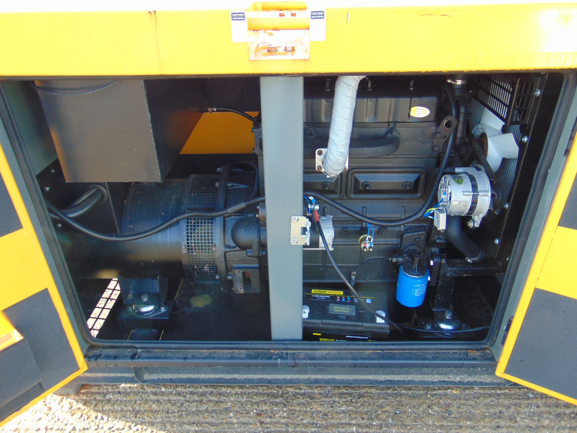 2020 UNISSUED 40 KVA 3 Phase Silent Diesel Generator Set - Image 14 of 17