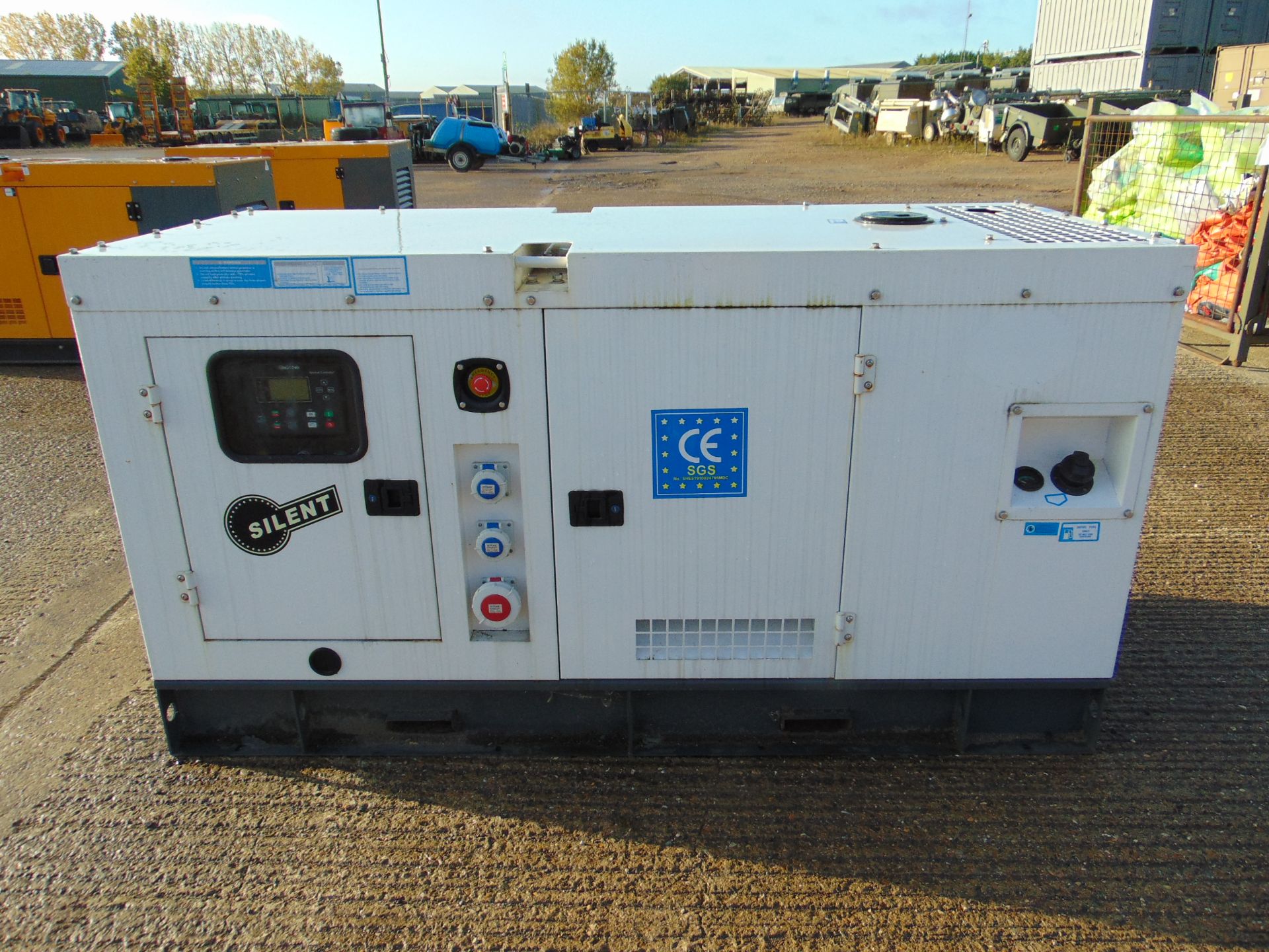 2020 UNISSUED 60 KVA 3 Phase Silent Diesel Generator Set - Image 4 of 15