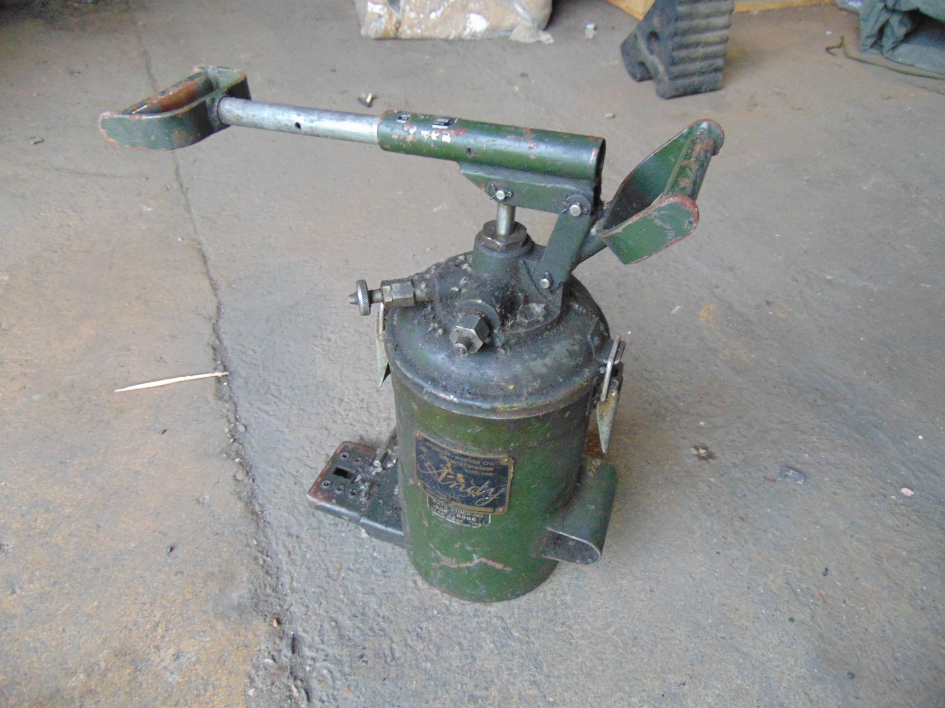 Large Vintage FV Grease Gun