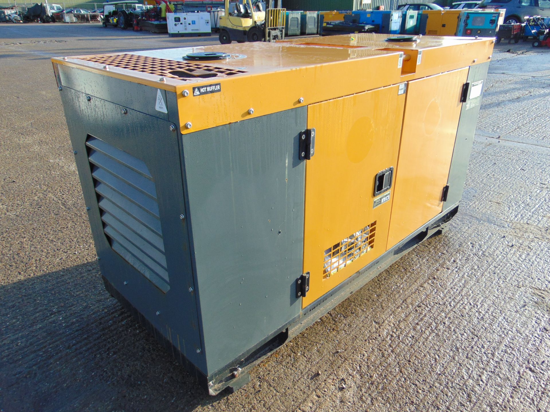 2020 UNISSUED 40 KVA 3 Phase Silent Diesel Generator Set - Image 2 of 17