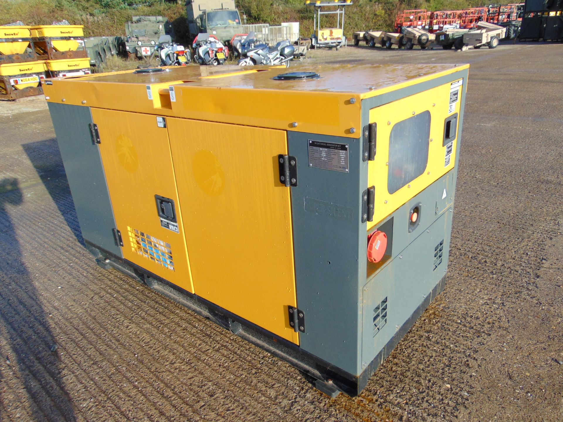 2020 UNISSUED 60 KVA 3 Phase Silent Diesel Generator Set - Image 6 of 17