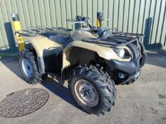 Military Specification Yamaha Grizzly 450 4 x 4 ATV Quad Bike Complete with Winch ONLY 376 HOURS!