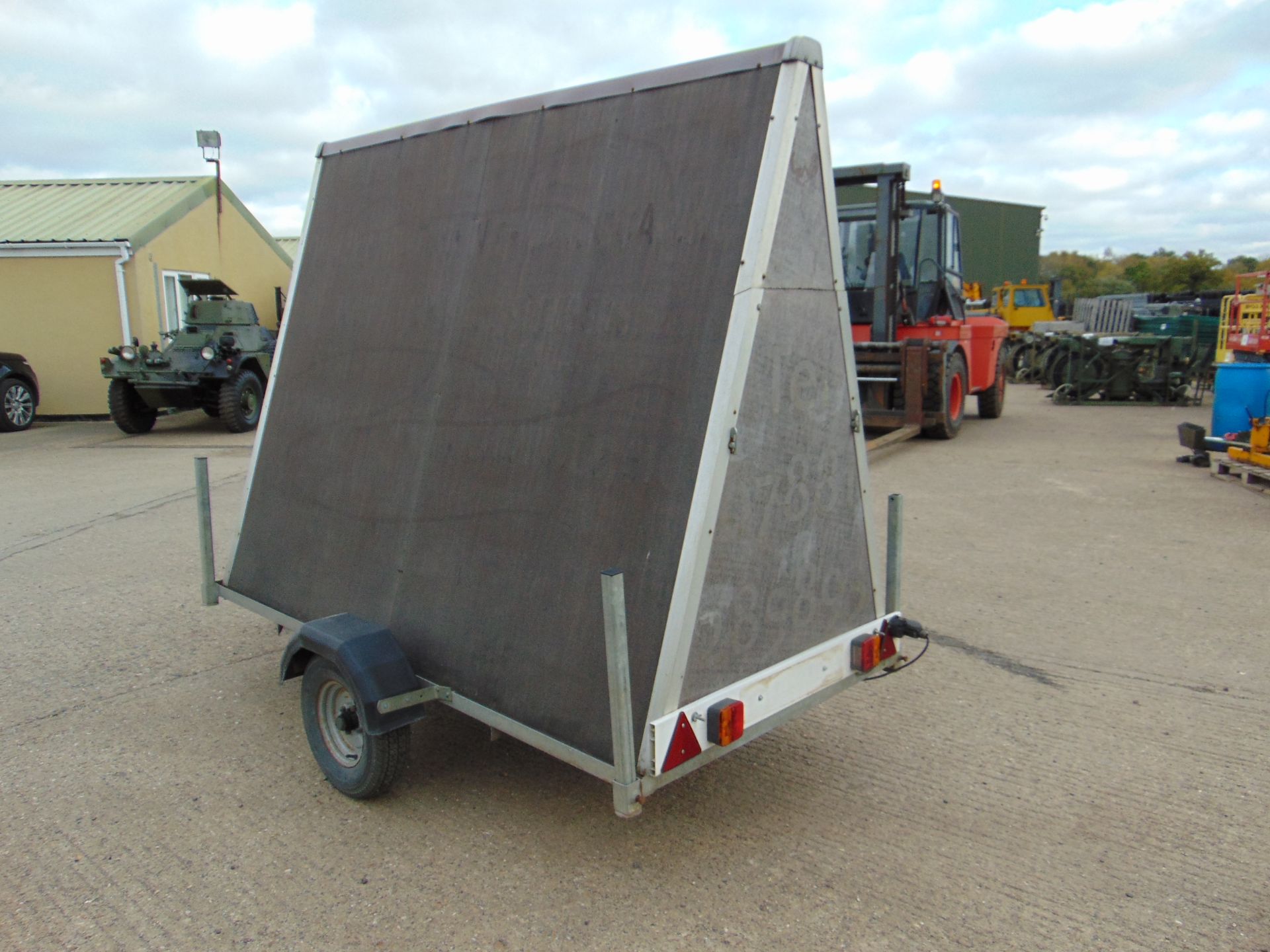 Single Axle Advertising Promotional Trailer 8ft x 6ft - Image 8 of 12