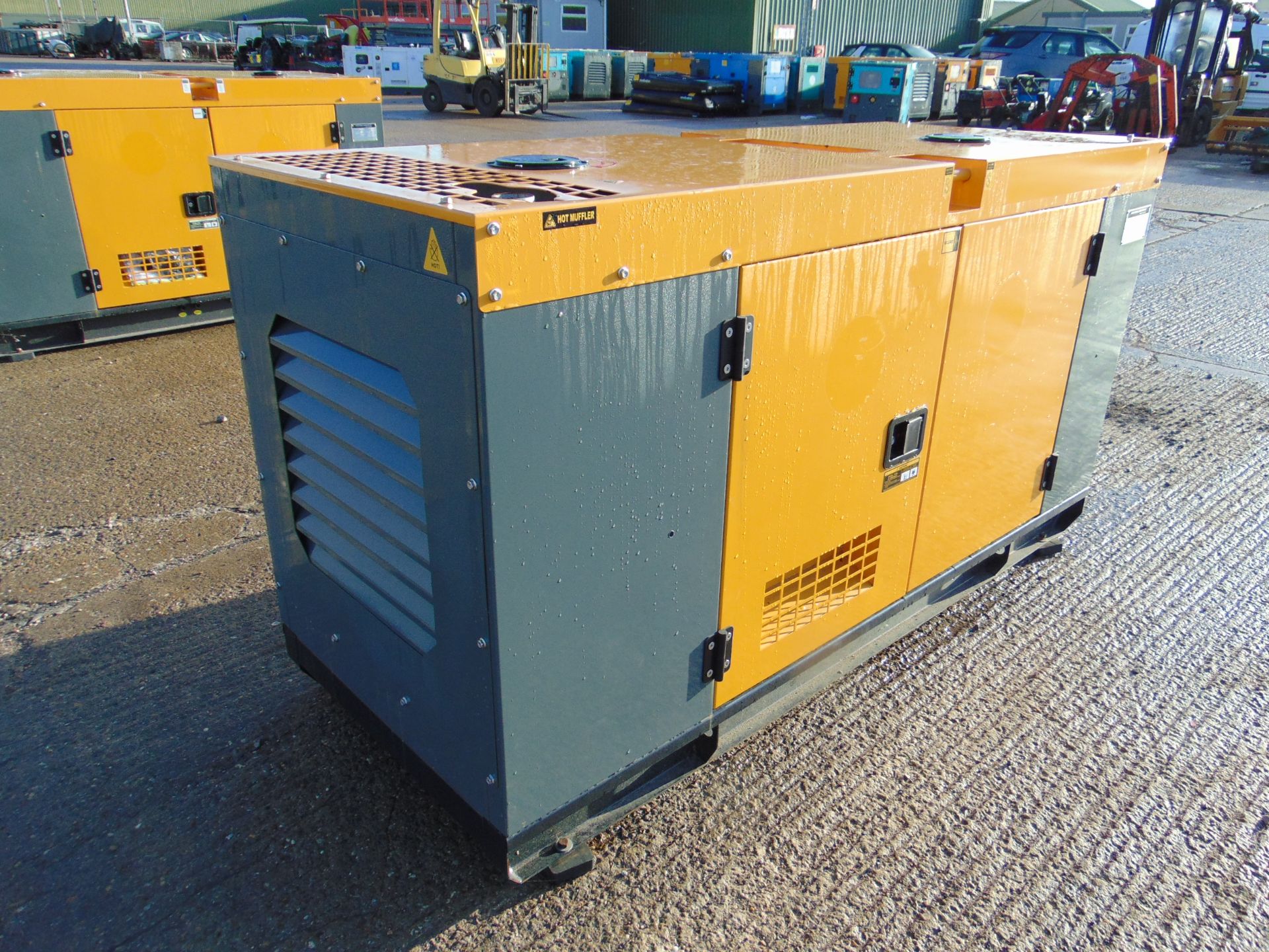 2020 UNISSUED 70 KVA 3 Phase Silent Diesel Generator Set - Image 2 of 17