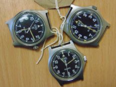 3X CWC SERVICE WATCHES SPECS AND DATES AS SHOWN