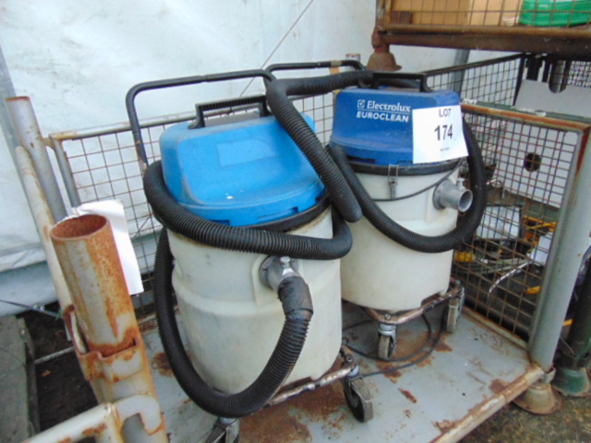 2 x Euro clean 240 Volt Industrial Vacuum Cleaners as shown - Image 2 of 2