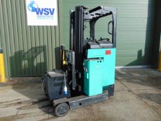 Hamech R5.15N Electric Reach Forklift C/W Battery Charger