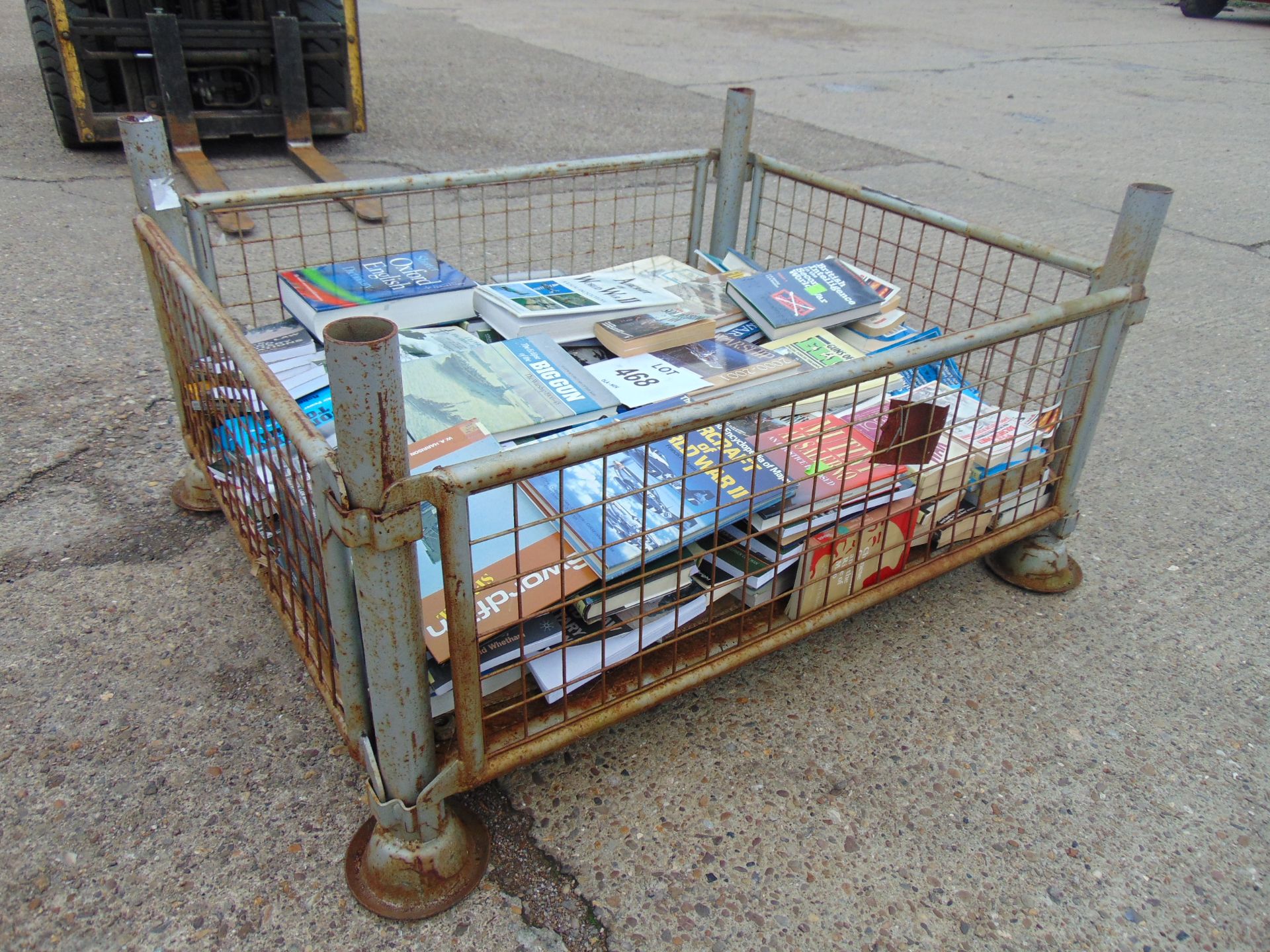 APPROX 150+ MILITARY BOOKS AS SHOWN