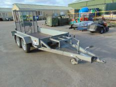 Indespension 2.7 Tonne Twin Axle Plant Trailer C/W Ramps